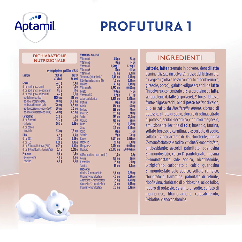 Aptamil Latte di Partenza 1 Profutura in polvere 800 g - Image 4