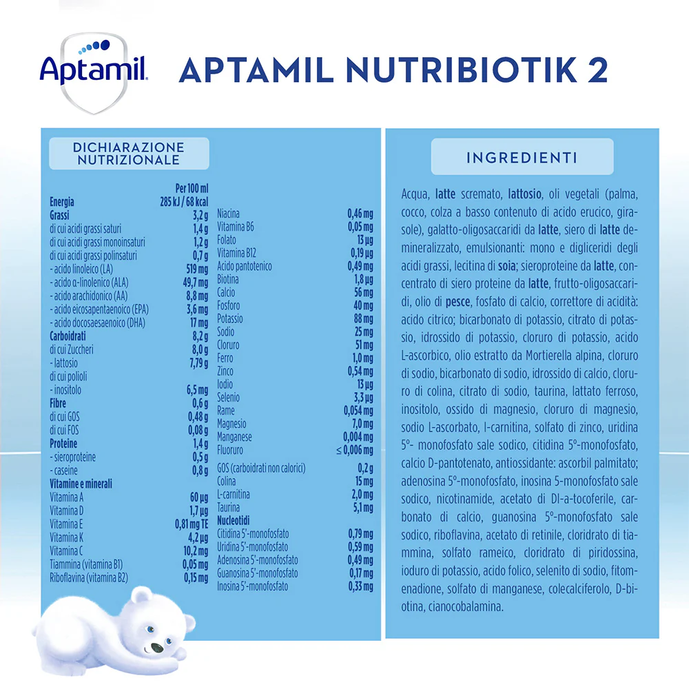 Aptamil Latte di Proseguimento 2 liquido 500 ml - Image 4