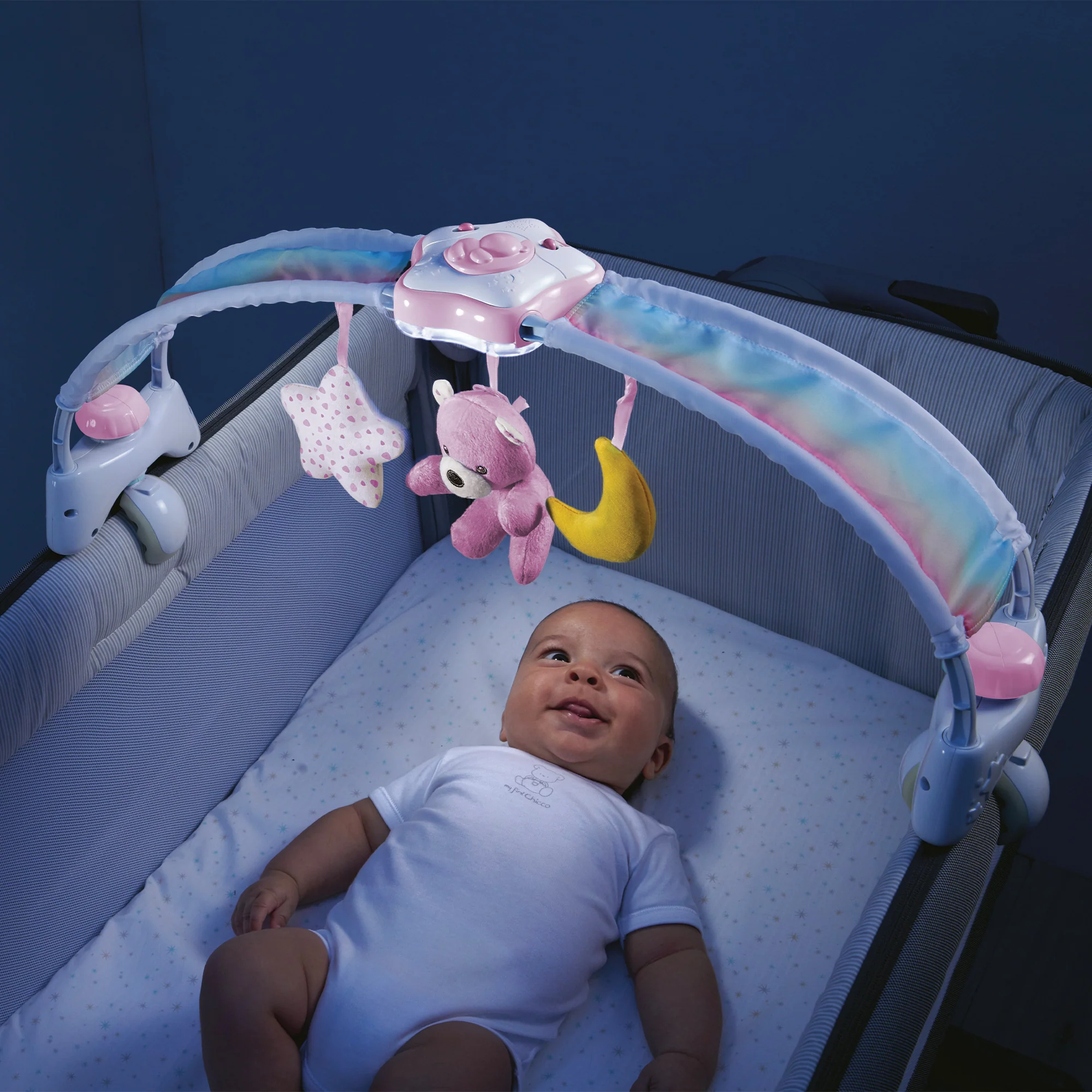 Chicco Arco Lettino First Dreams Rainbow Sky +0m - Image 9