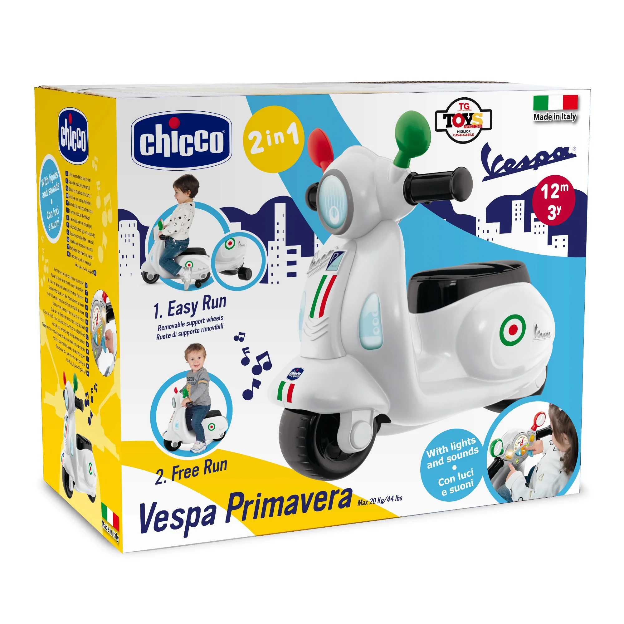 Chicco Cavalcabile Vespa Primavera +12m - Image 4