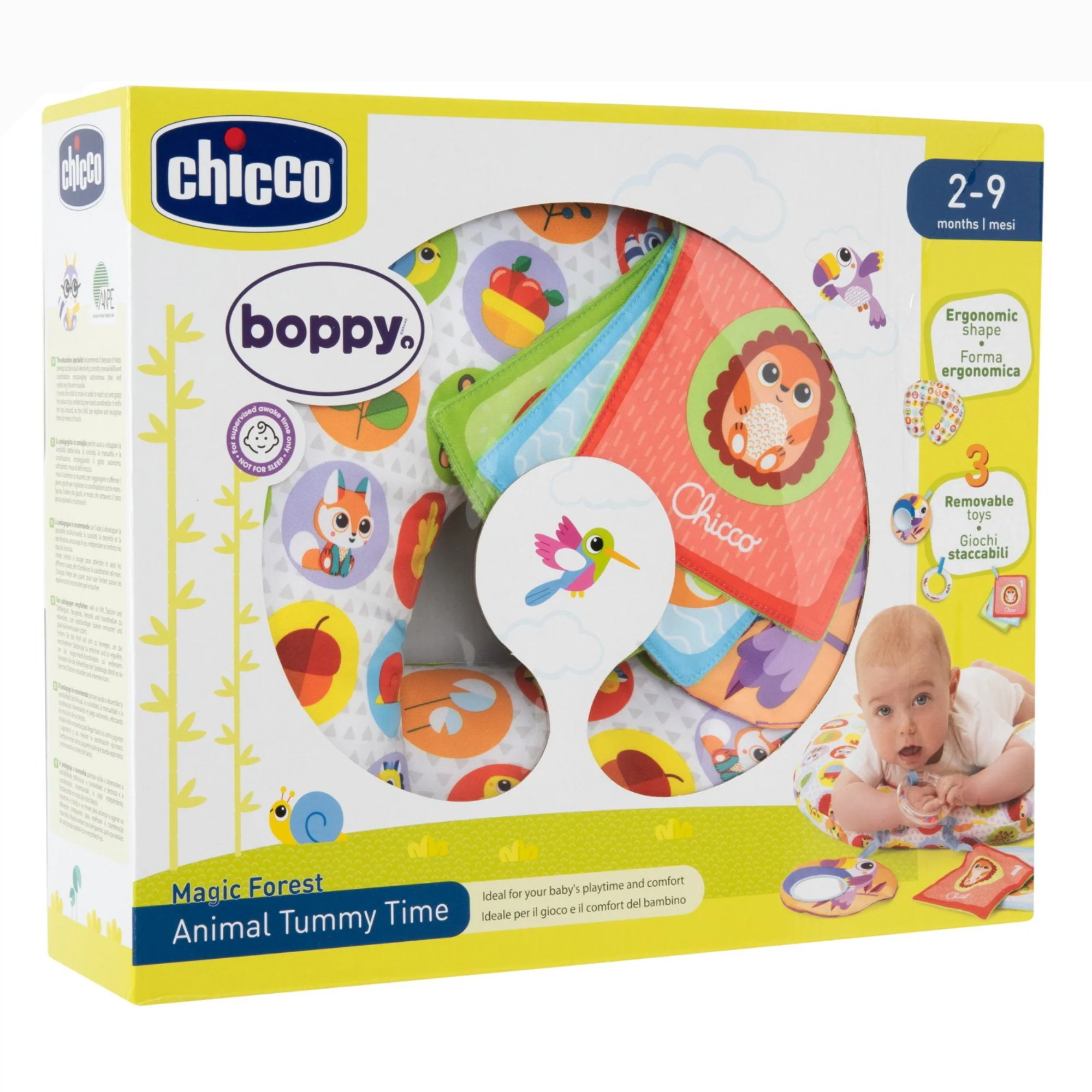 Chicco Cuscino Tummy Time Attività degli Animali 2-9 mesi - Image 4