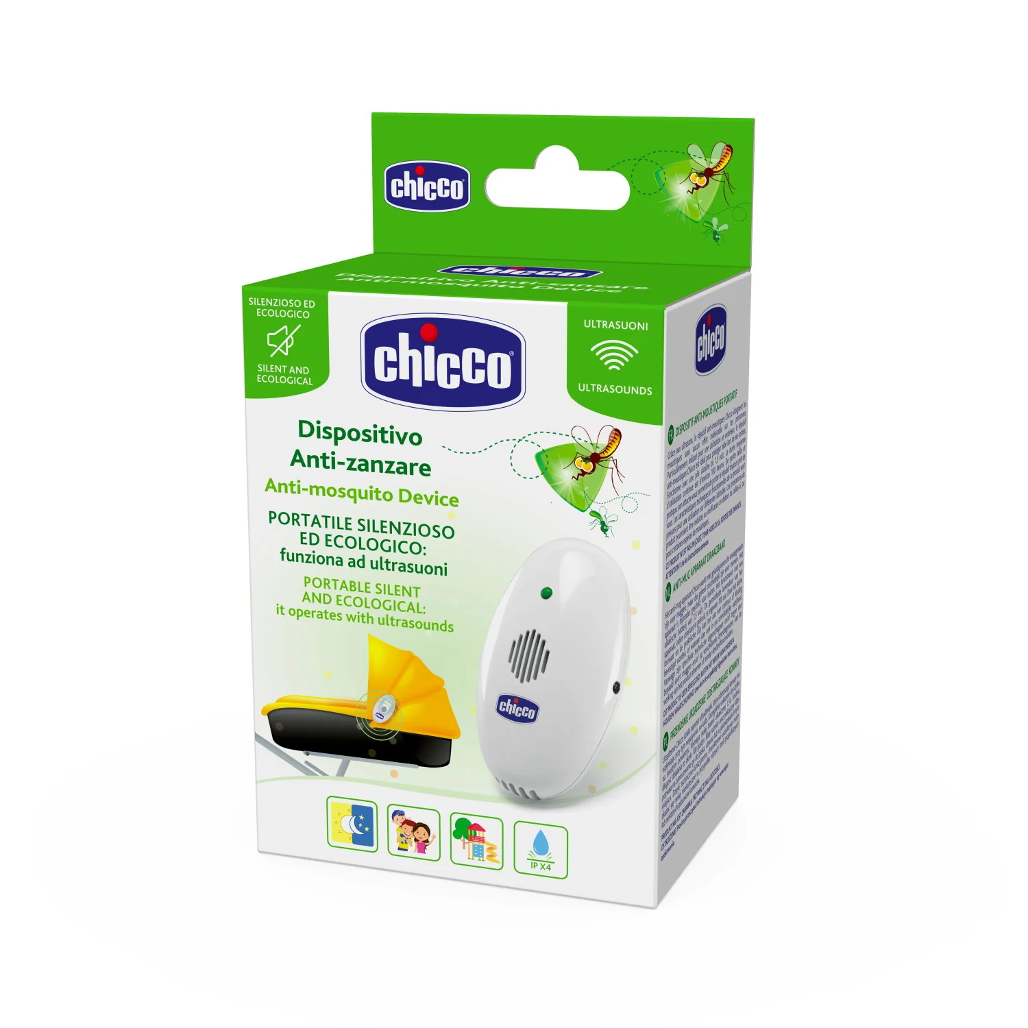 Chicco Dispositivo Antizanzare a Ultrasuoni Portatile - Image 3