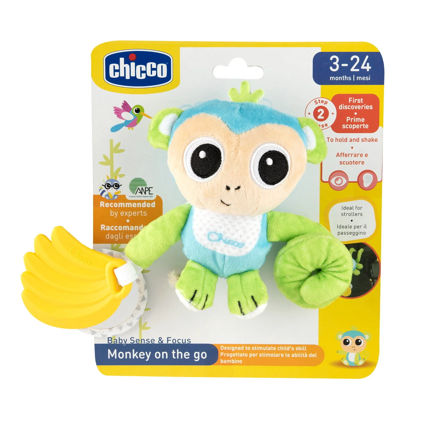 Chicco Gioco da Passeggio Scimmietta 3-24 mesi - Image 3