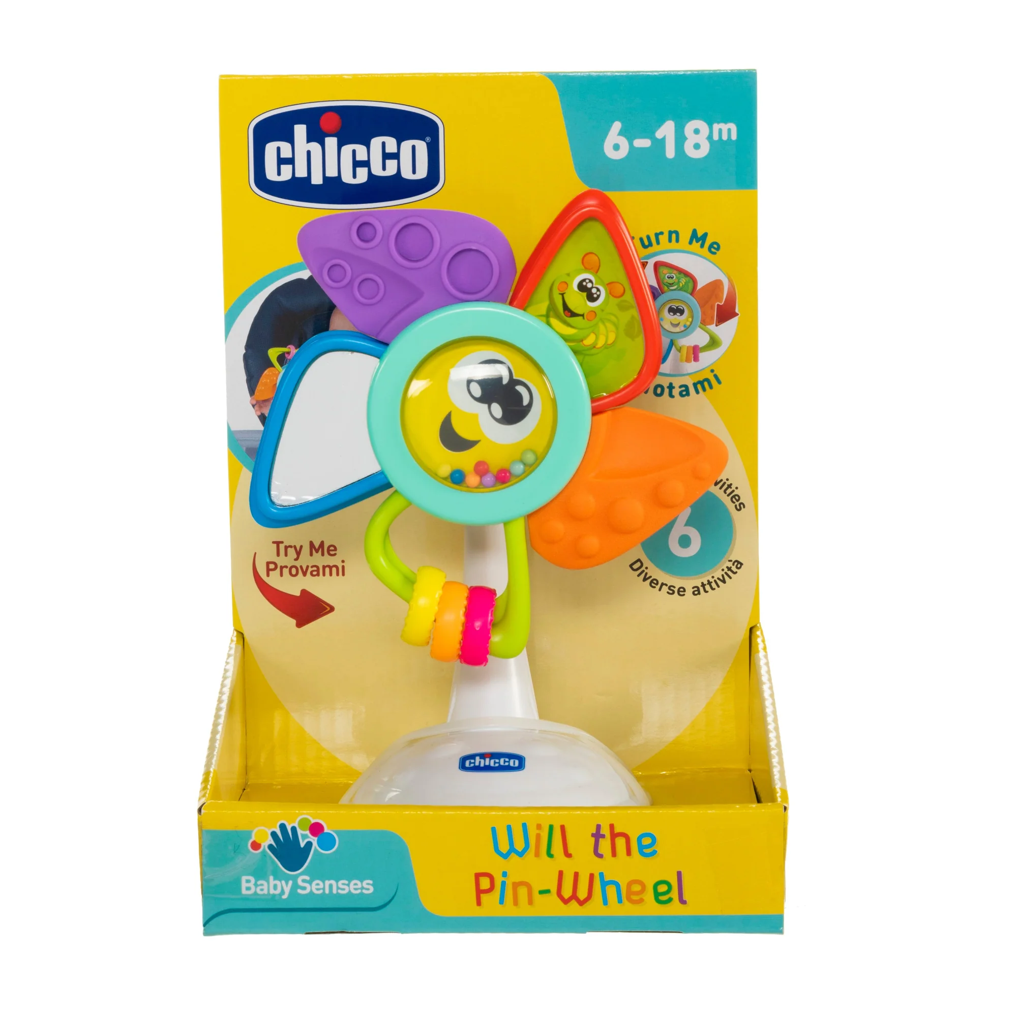 Chicco Gioco Seggiolone Milo La Girandola +6m - Image 4