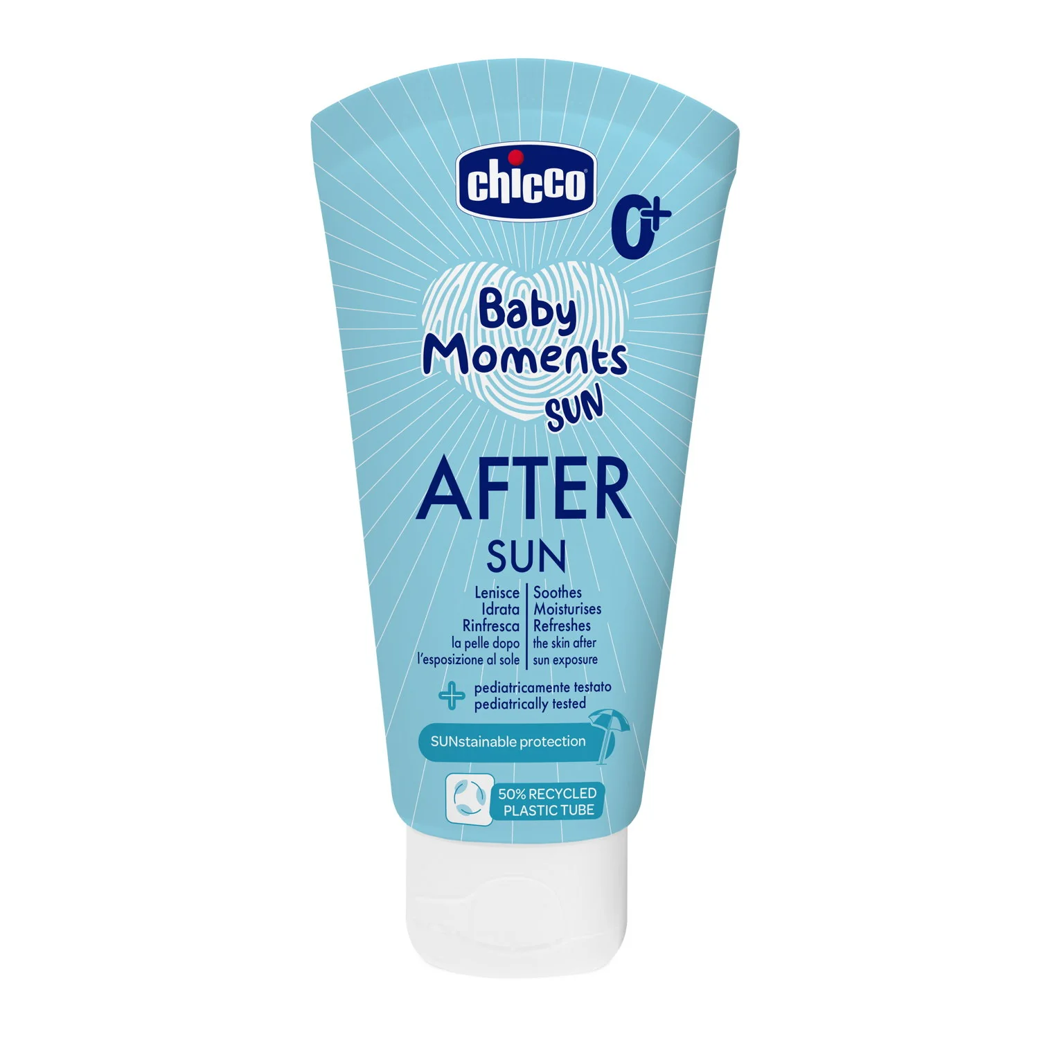Chicco Latte Doposole Baby Moments Sun 150 ml