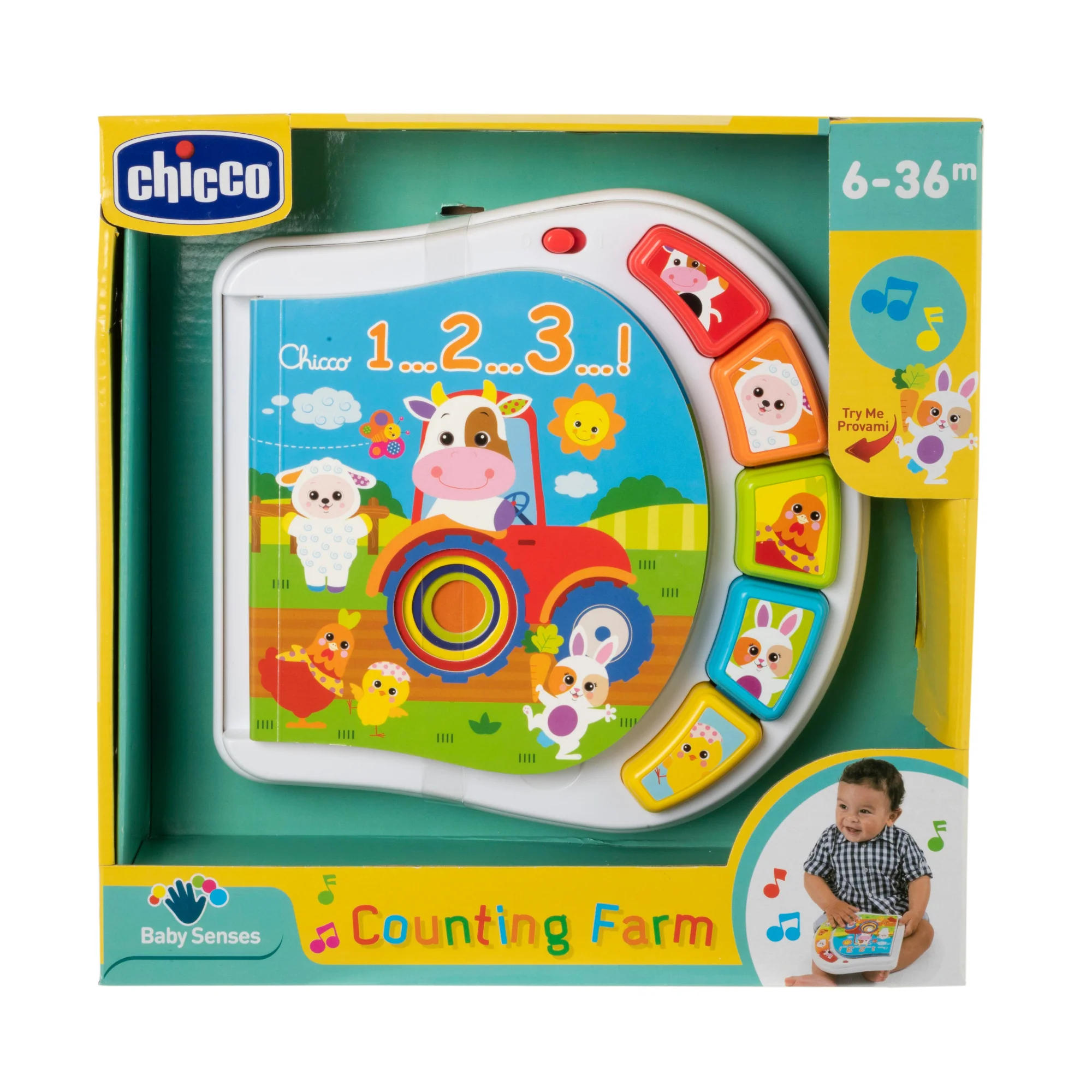 Chicco Libro Fattoria dei Numeri 6-36m - Image 4