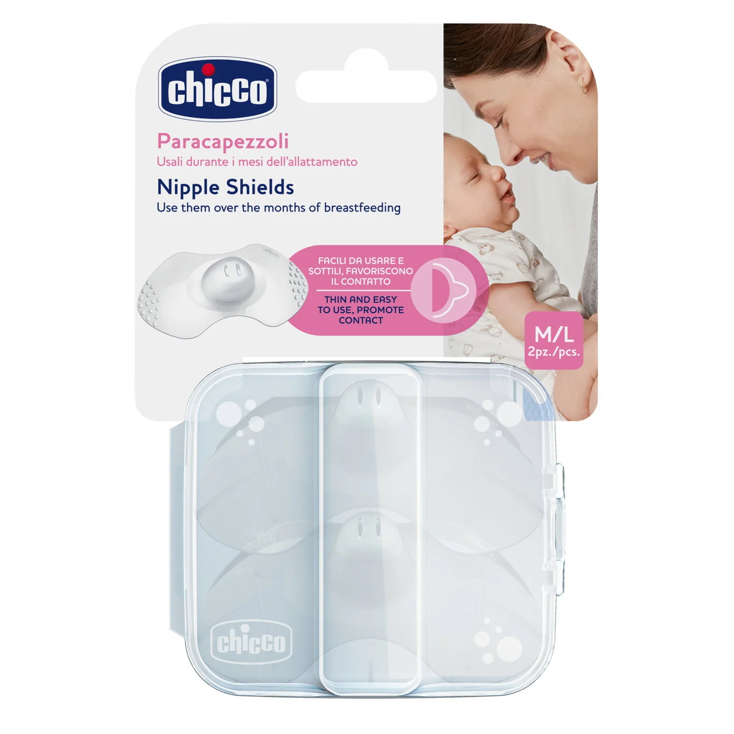 Chicco Paracapezzoli in silicone SkinToSkin - Image 4