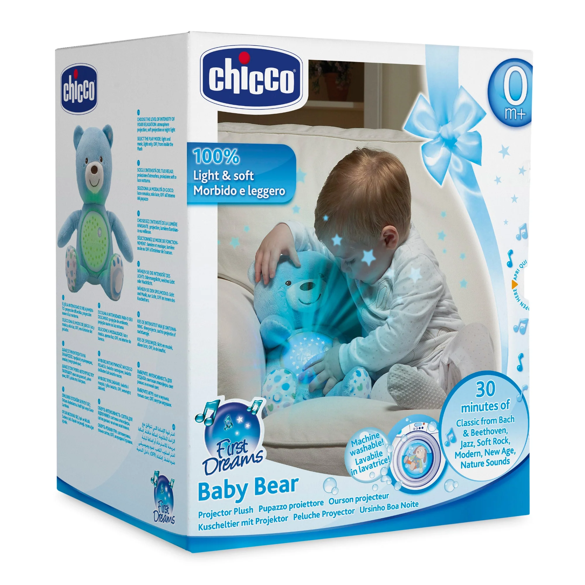 Chicco Peluche Proiettore First Dreams Baby Bear +0m - Image 4