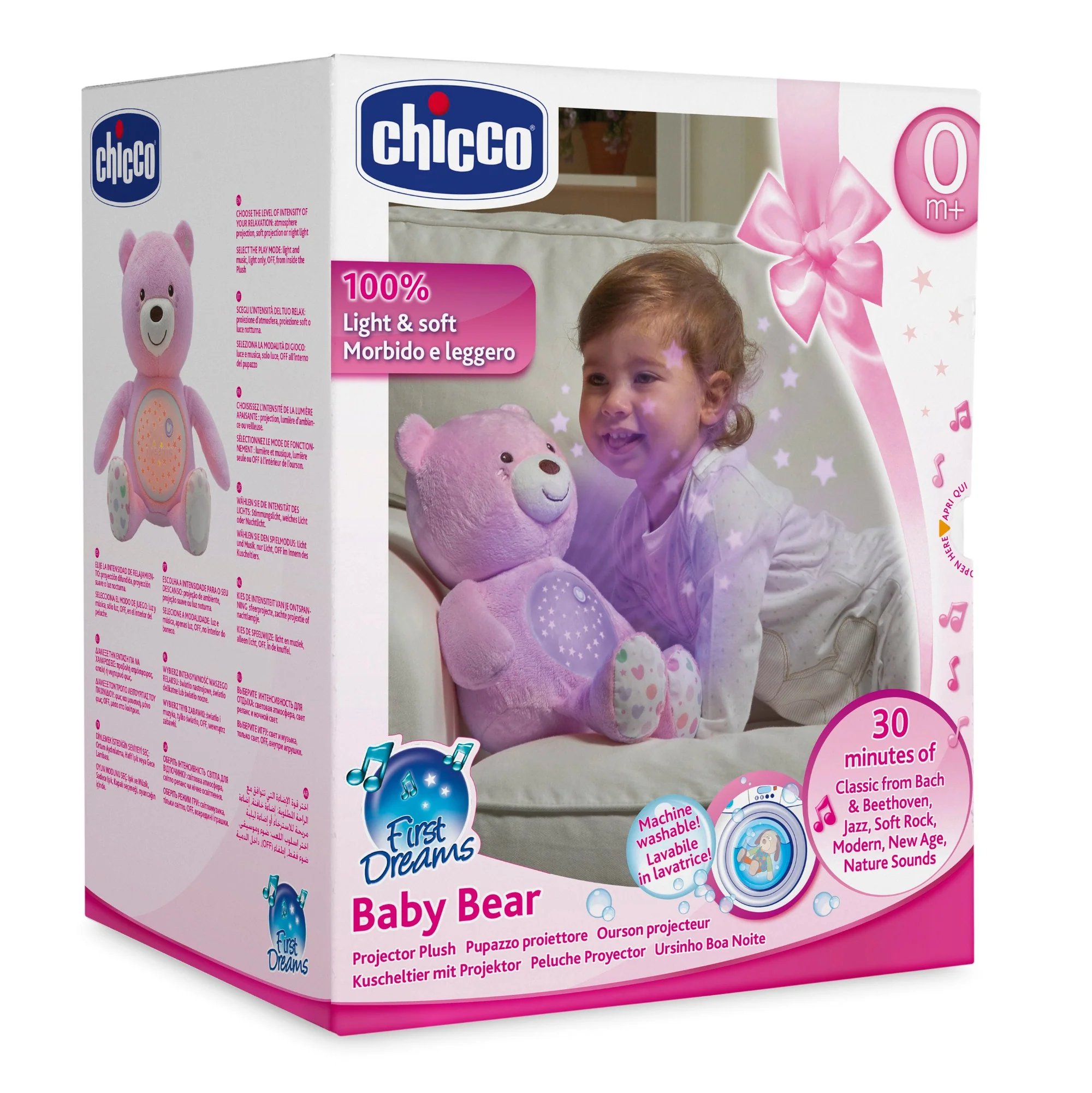 Chicco Peluche Proiettore First Dreams Baby Bear +0m - Image 7