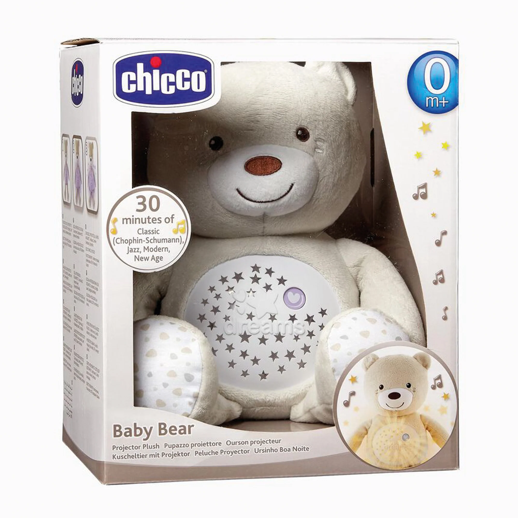 Chicco Peluche Proiettore First Dreams Baby Bear +0m - Image 9