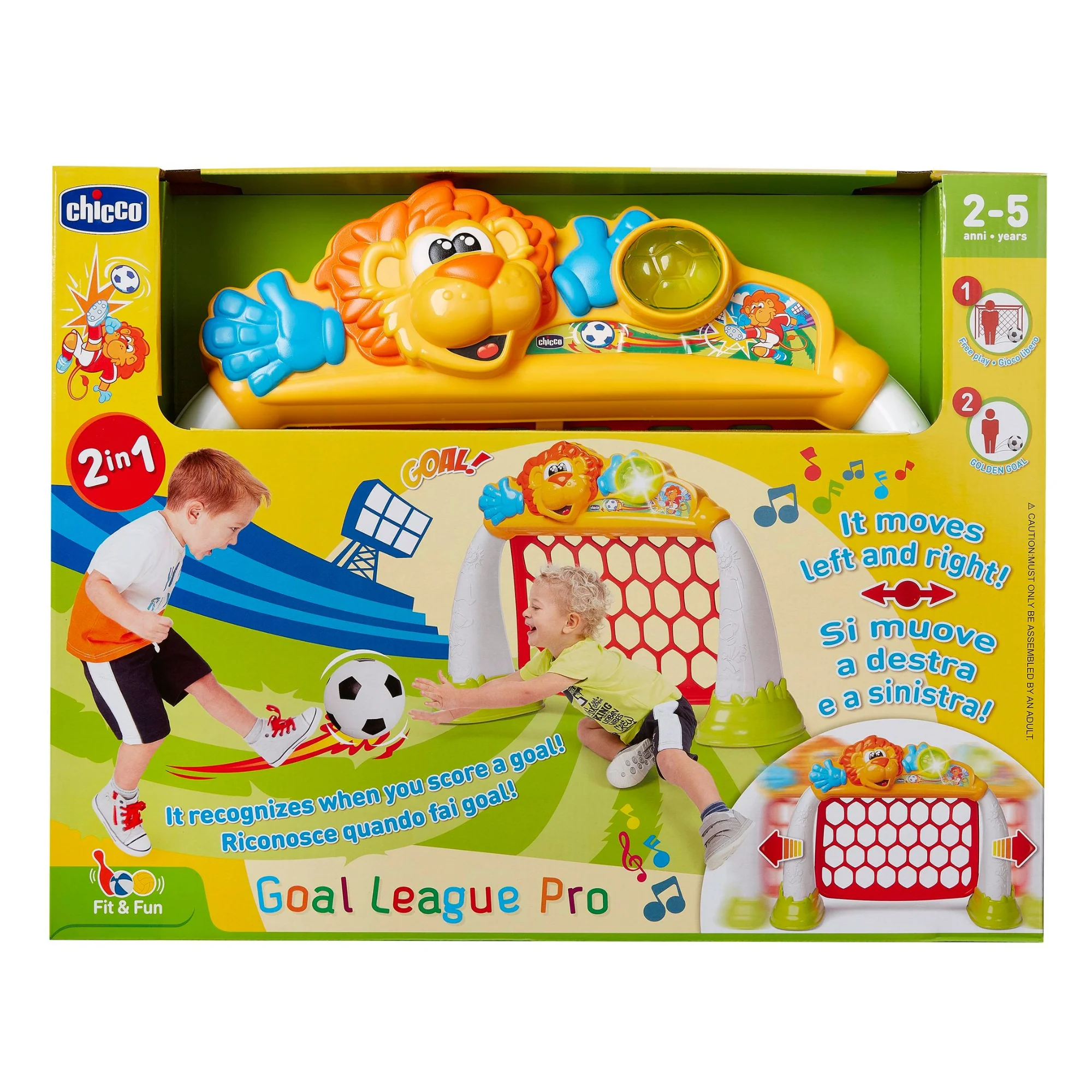 Chicco Porta Calcio Goal League Pro 2-5 anni - Image 3