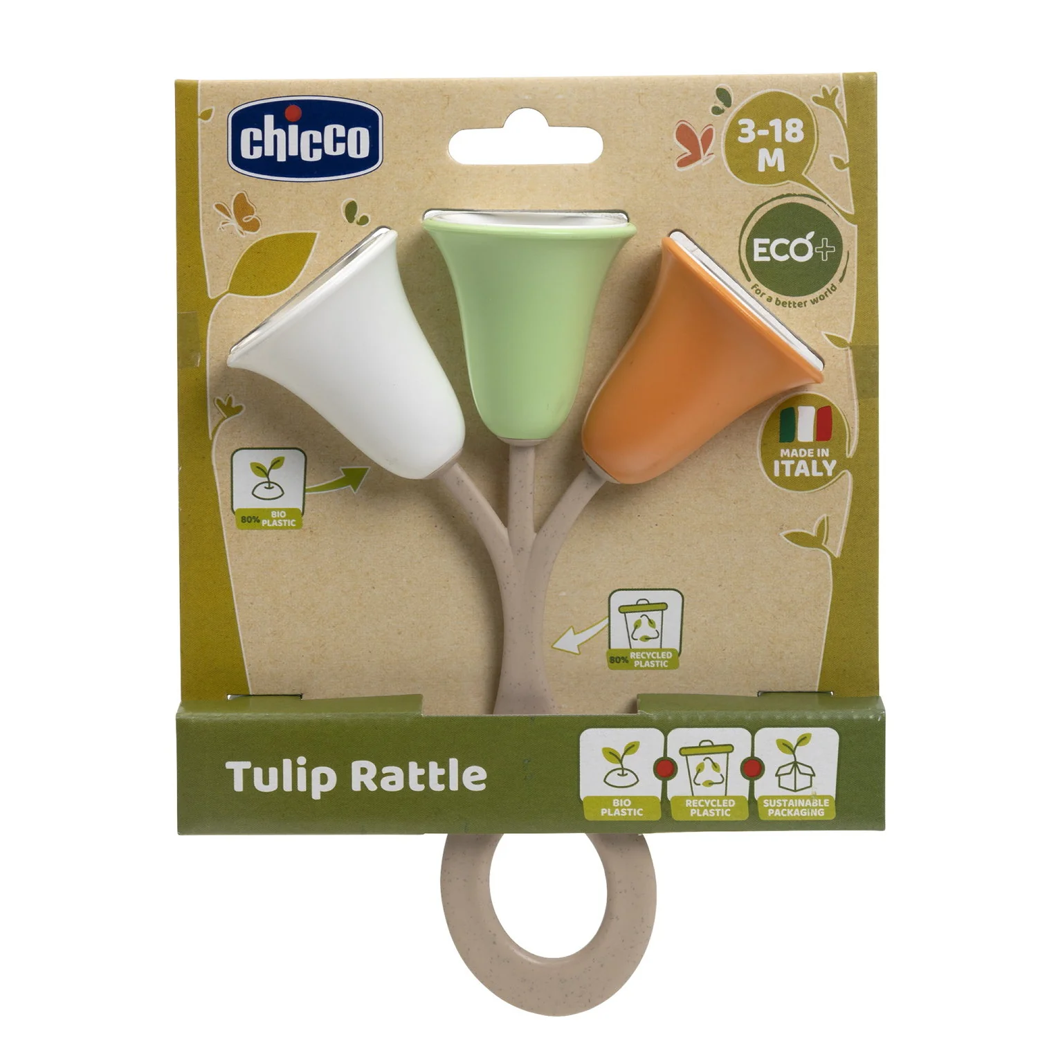 Chicco Sonaglio Tulipano Eco+ 3-18m - Image 3