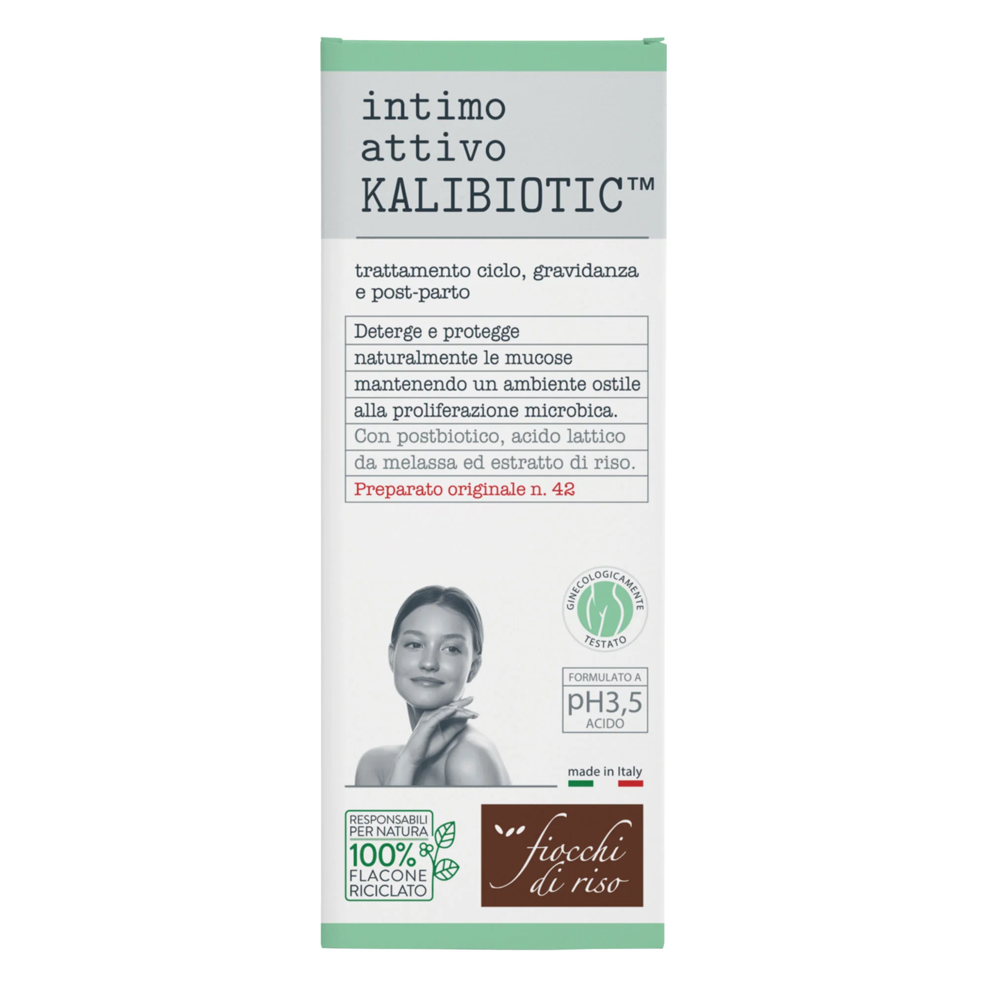 Fiocchi di Riso Intimo Attivo pH 3.5 Kalibiotic 240 ml - Image 3