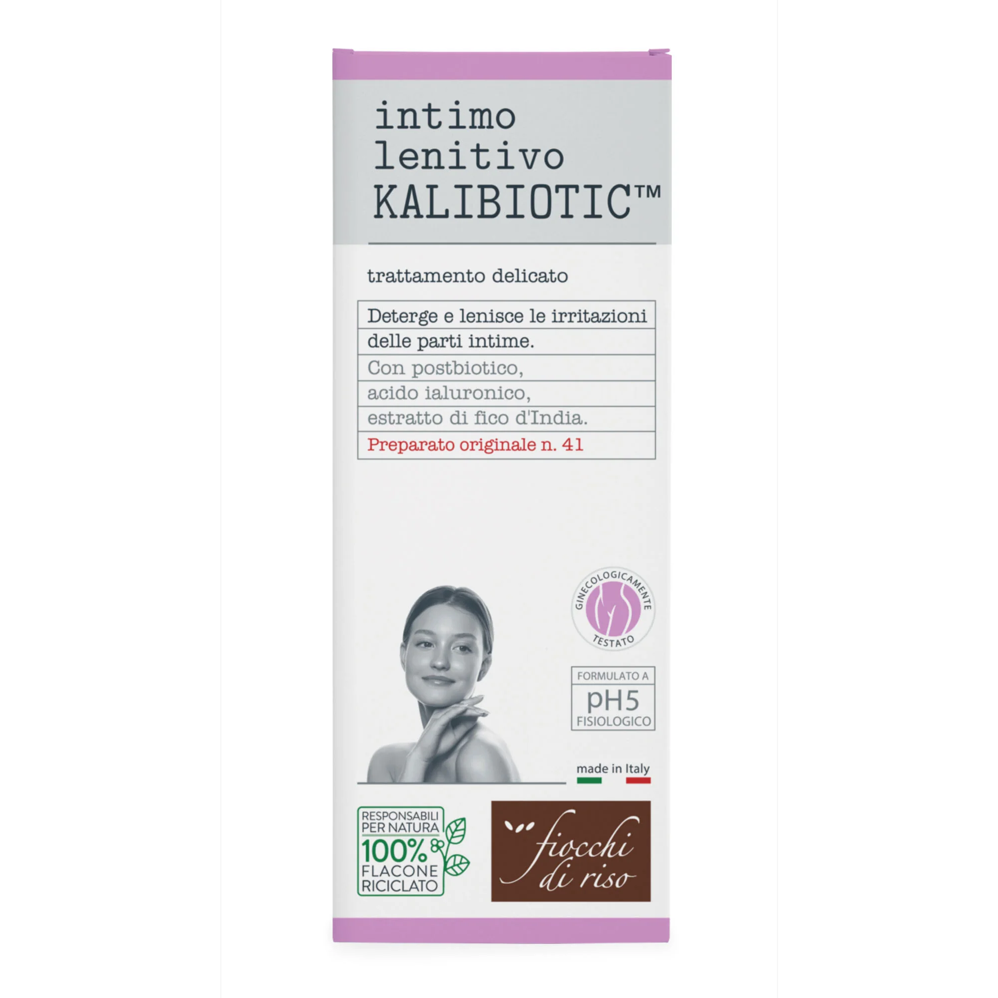 Fiocchi di Riso Intimo Lenitivo pH 5 Kalibiotic 240 ml - Image 3