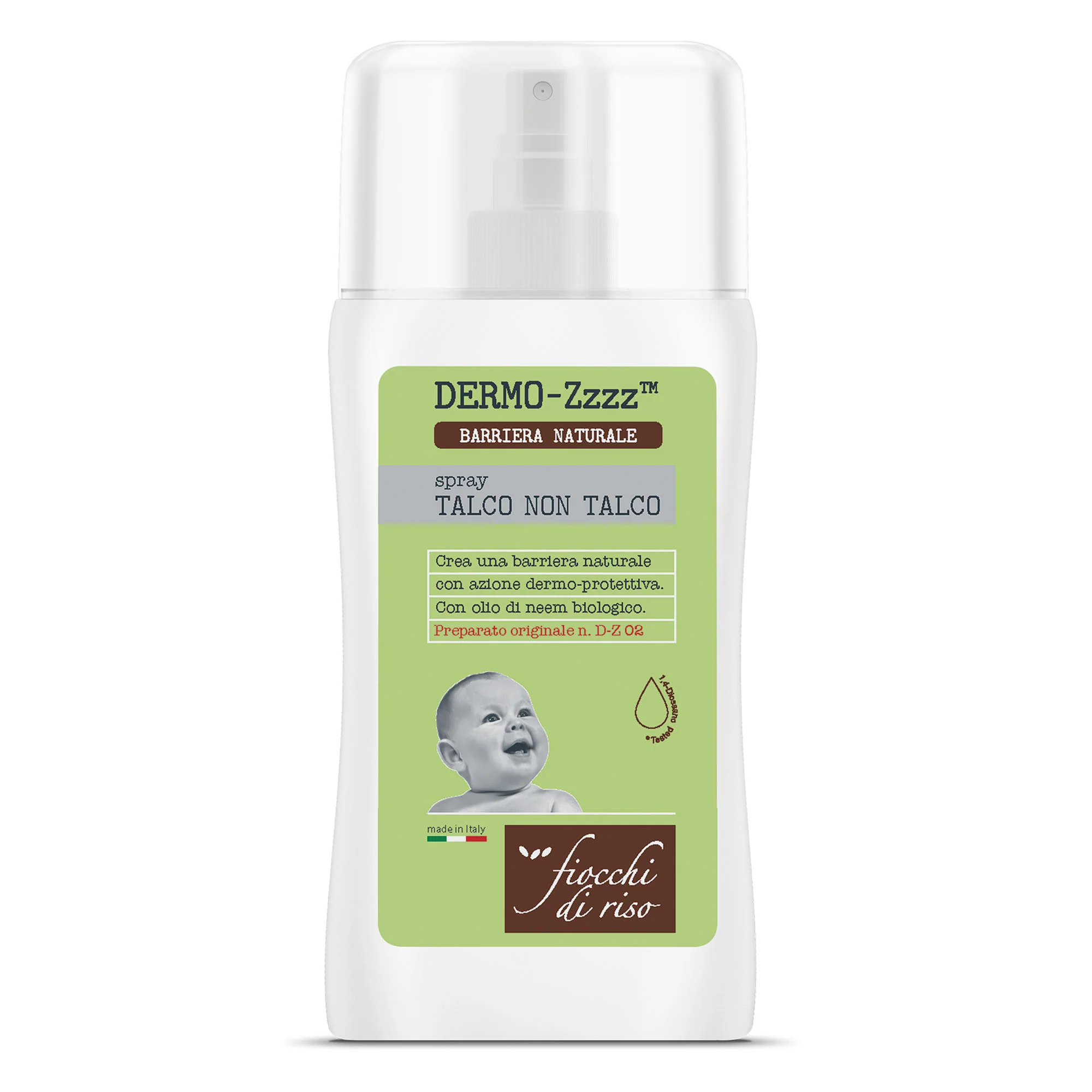 Fiocchi di Riso Spray Talco non Talco Dermo-Zzzz 100 ml