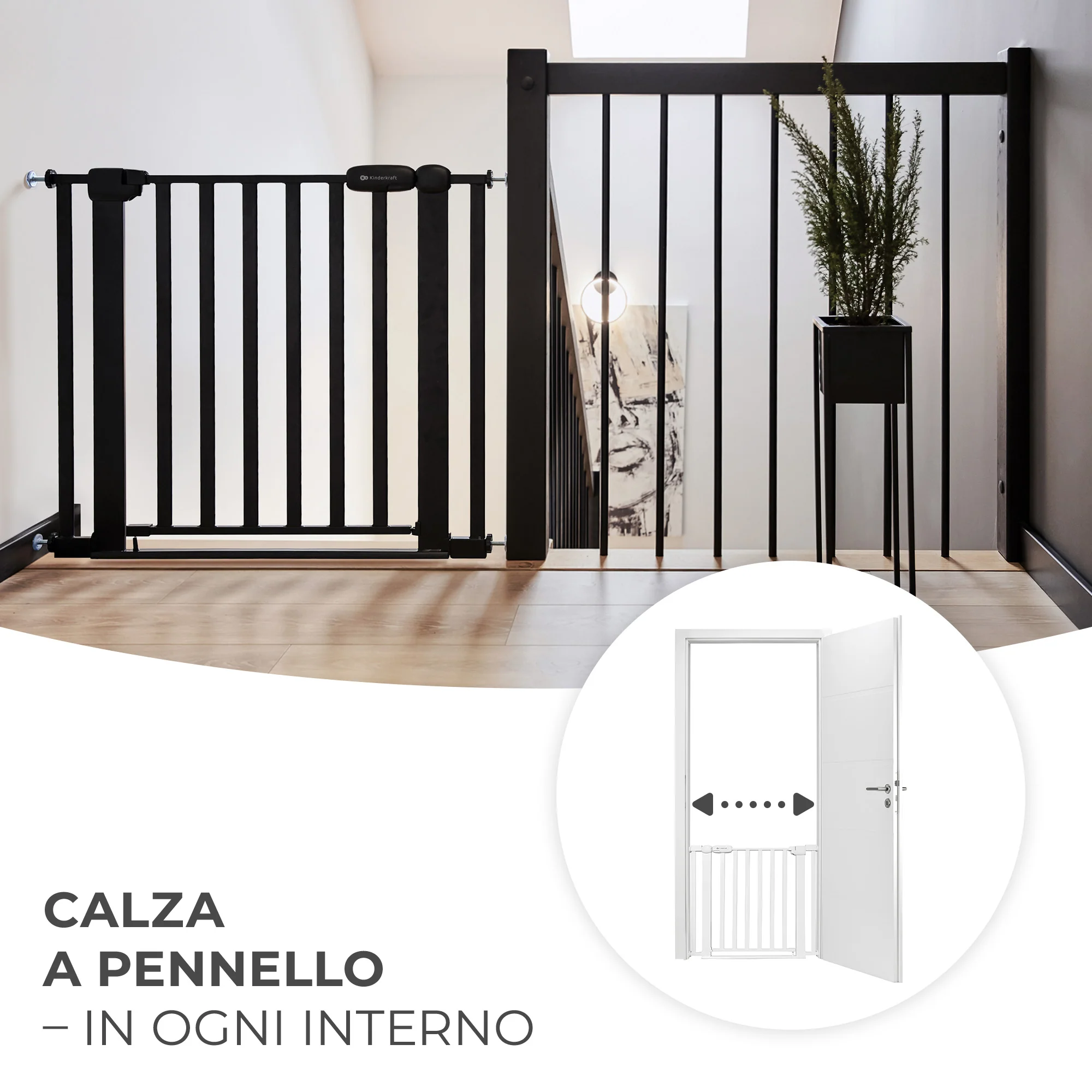 Kinderkraft Cancelletto di Sicurezza Lock&Go - Image 3