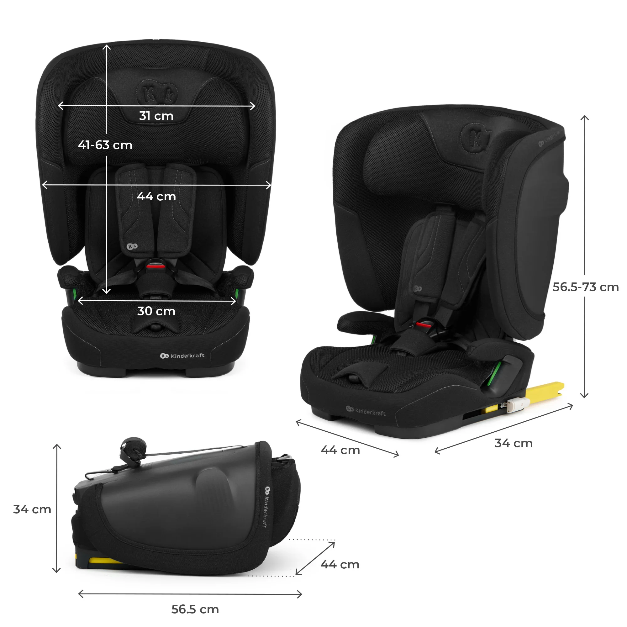 Kinderkraft Seggiolino Auto Fix2Go i-Size 76-150 cm - Image 13