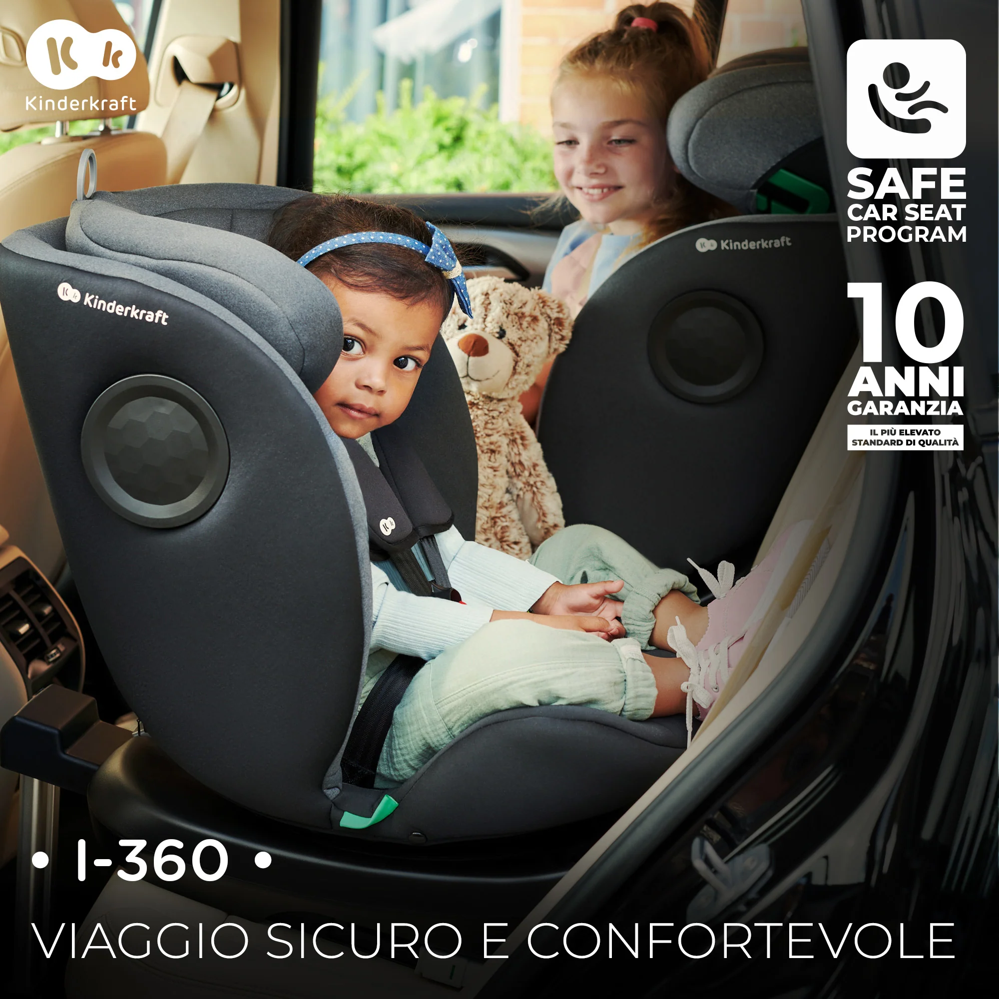 Kinderkraft Seggiolino Auto i-360 i-Size 40-150 cm - Image 11