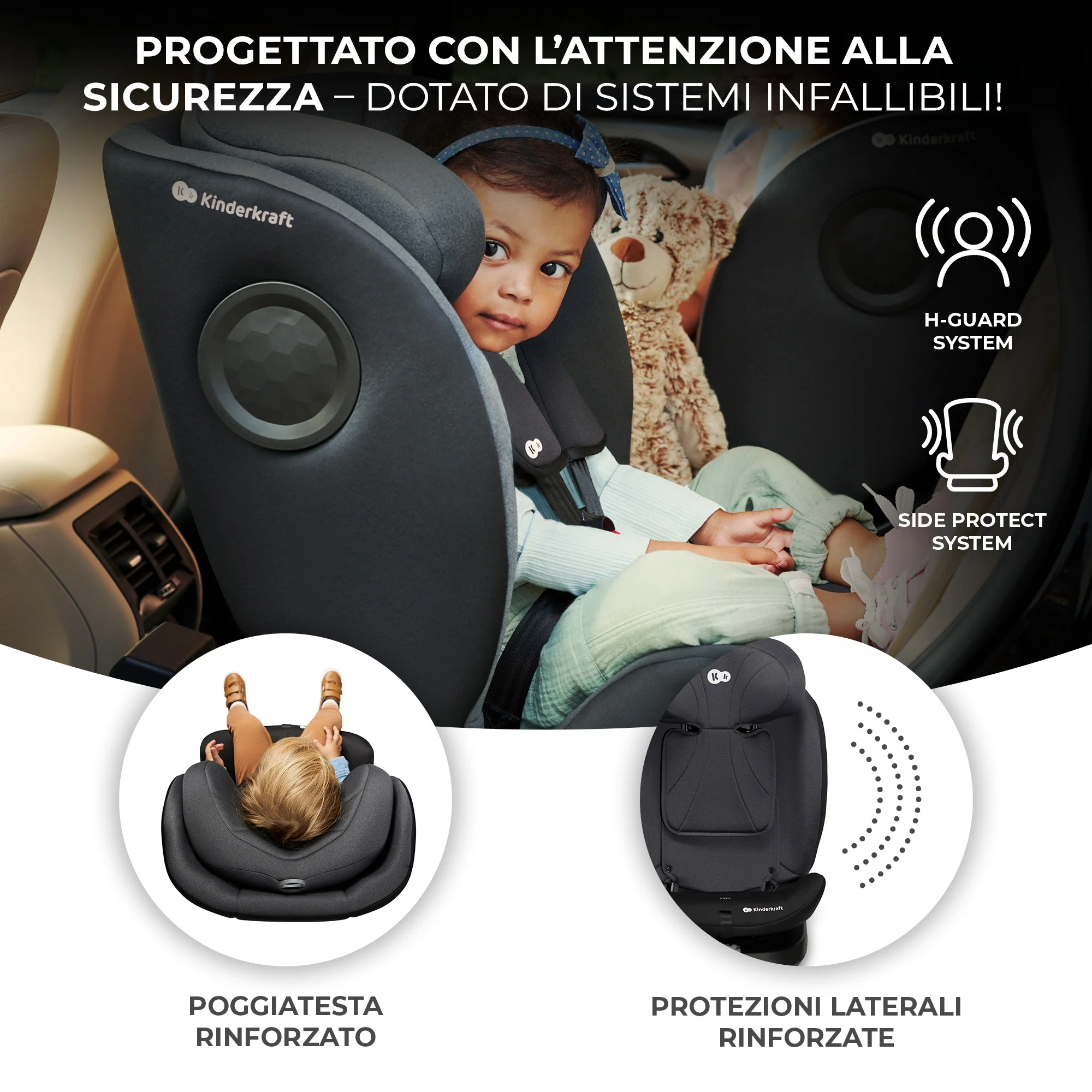 Kinderkraft Seggiolino Auto i-360 i-Size 40-150 cm - Image 6