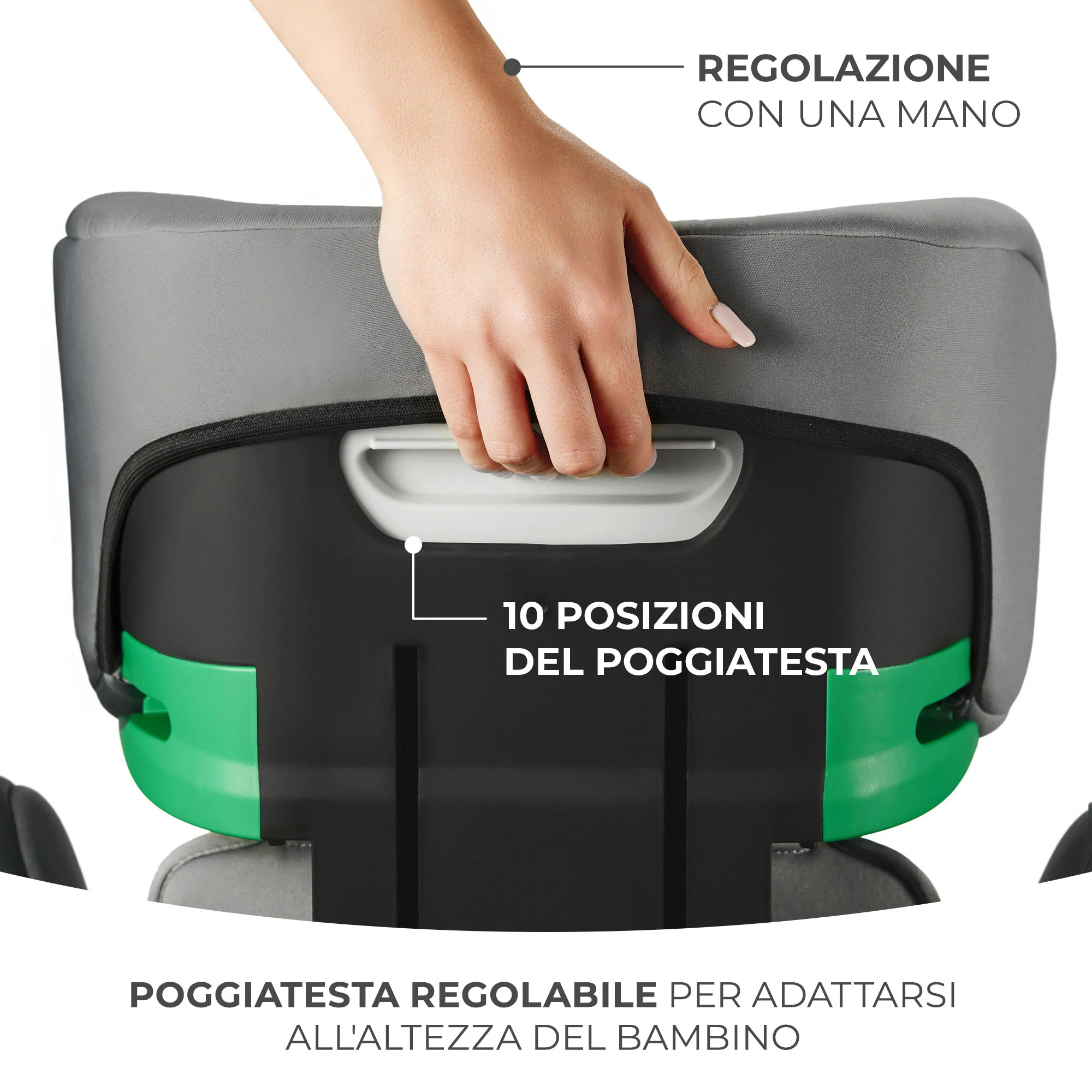 Kinderkraft Seggiolino Auto i-Spark i-Size 100-150 cm - Image 11
