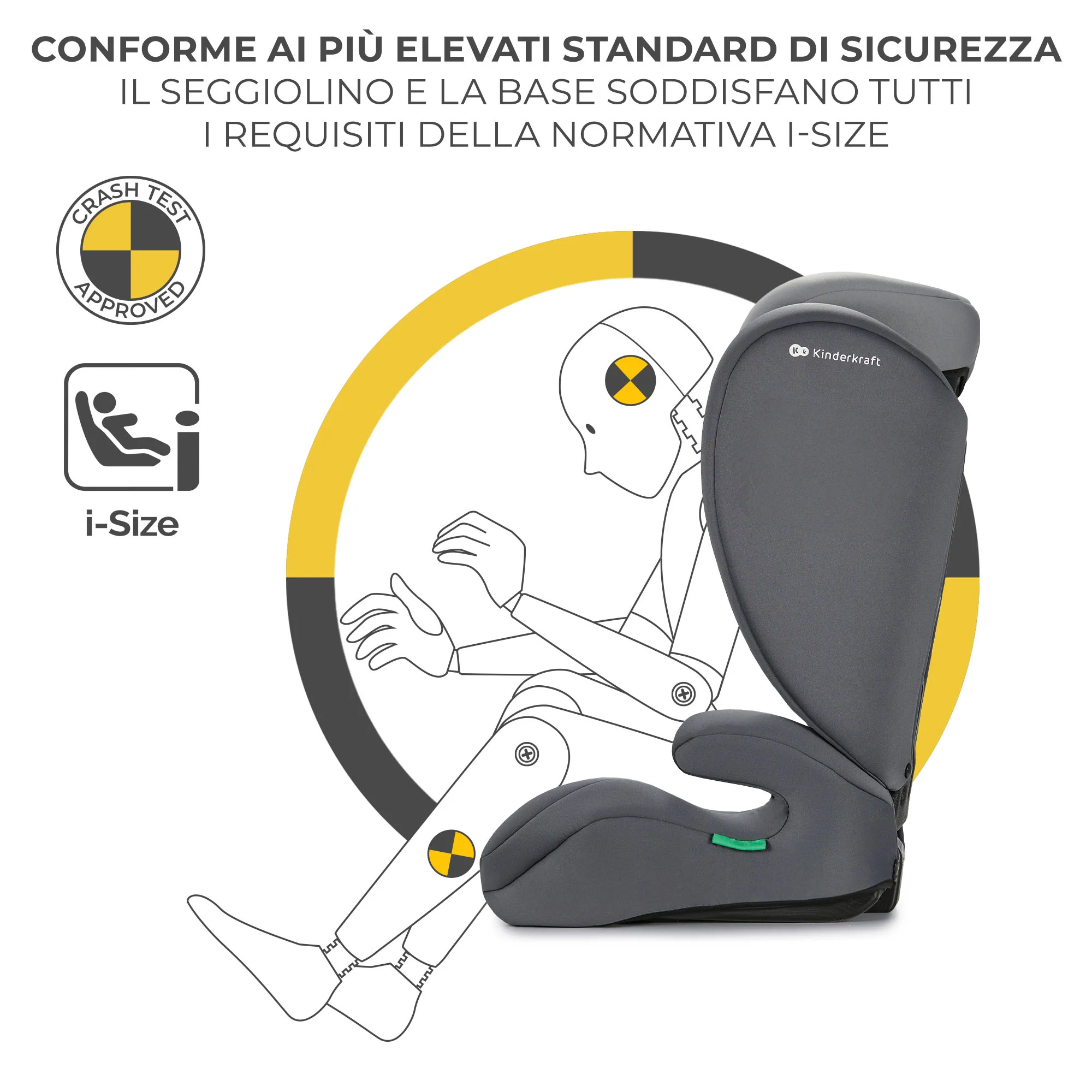 Kinderkraft Seggiolino Auto i-Spark i-Size 100-150 cm - Image 22