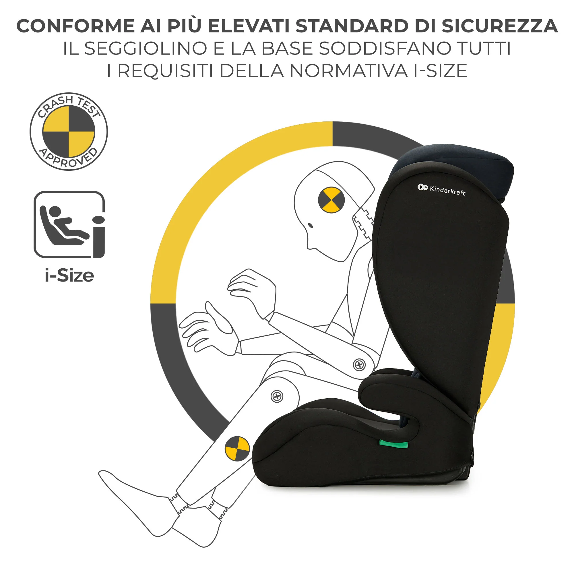 Kinderkraft Seggiolino Auto i-Spark i-Size 100-150 cm - Image 8