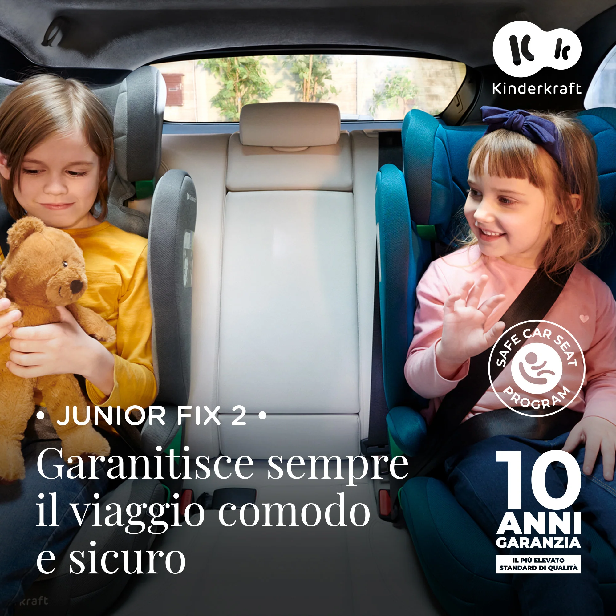 Kinderkraft Seggiolino Auto Junior Fix 2 i-Size 100-150 cm - Image 7
