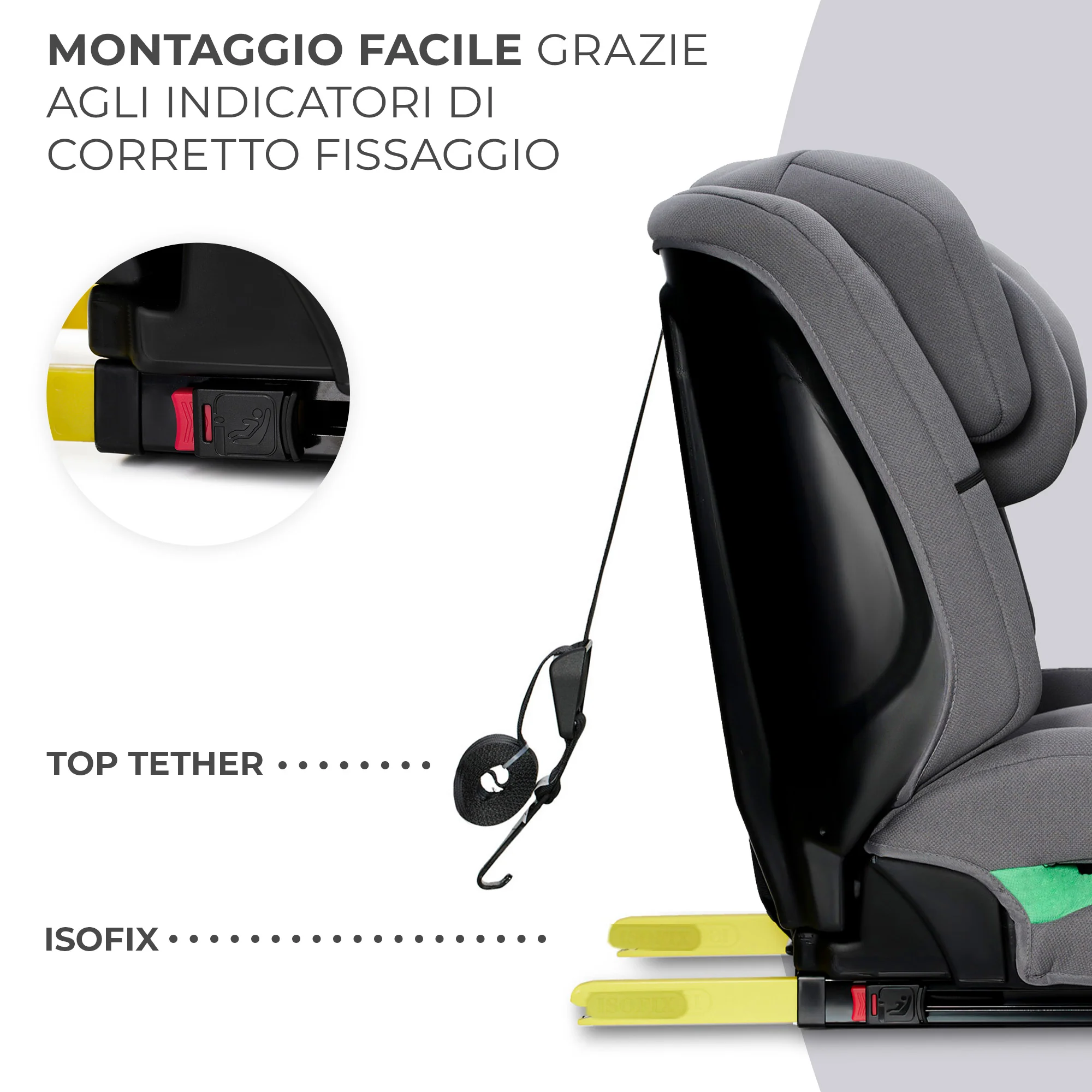 Kinderkraft Seggiolino Auto Safety Fix 2 i-Size 76-150 cm - Image 20