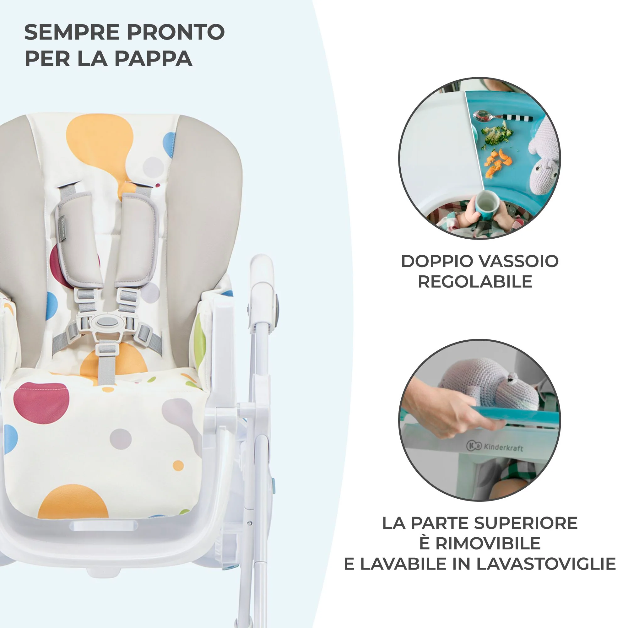Kinderkraft Seggiolone Yummy - Image 15