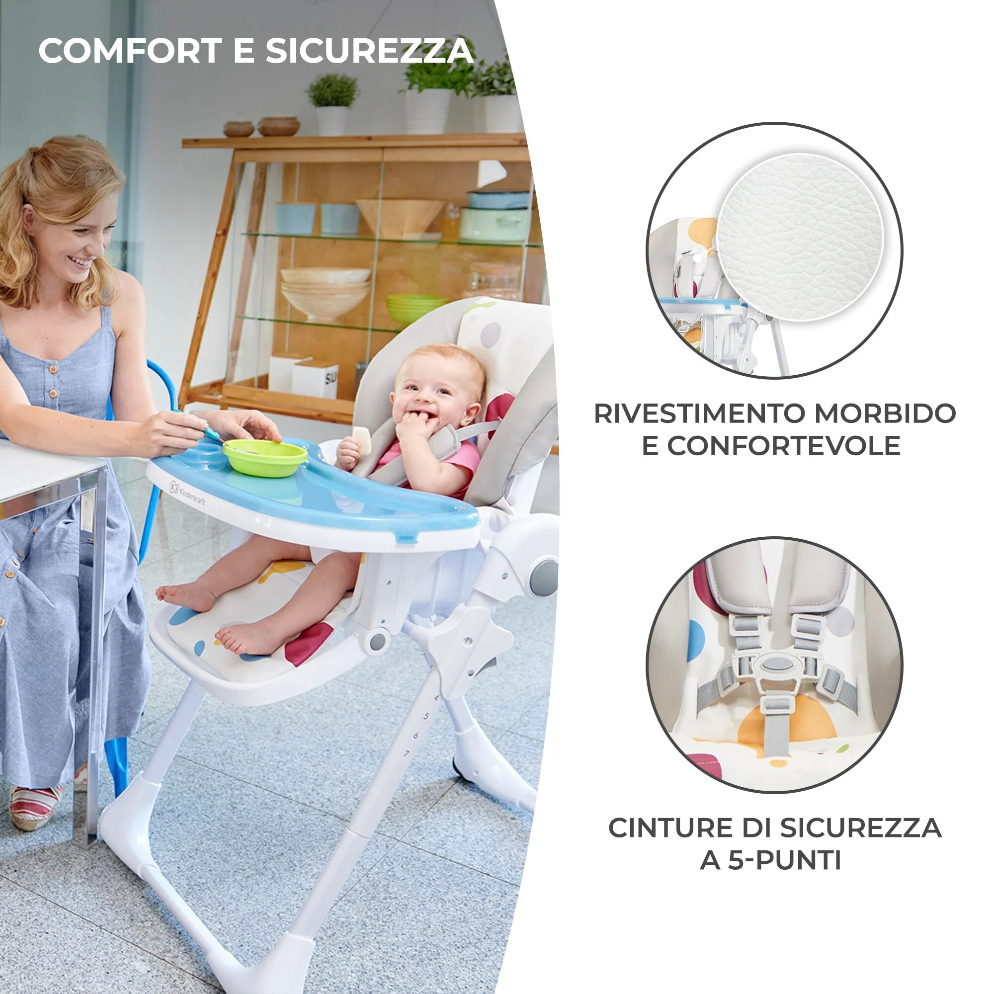 Kinderkraft Seggiolone Yummy - Image 16