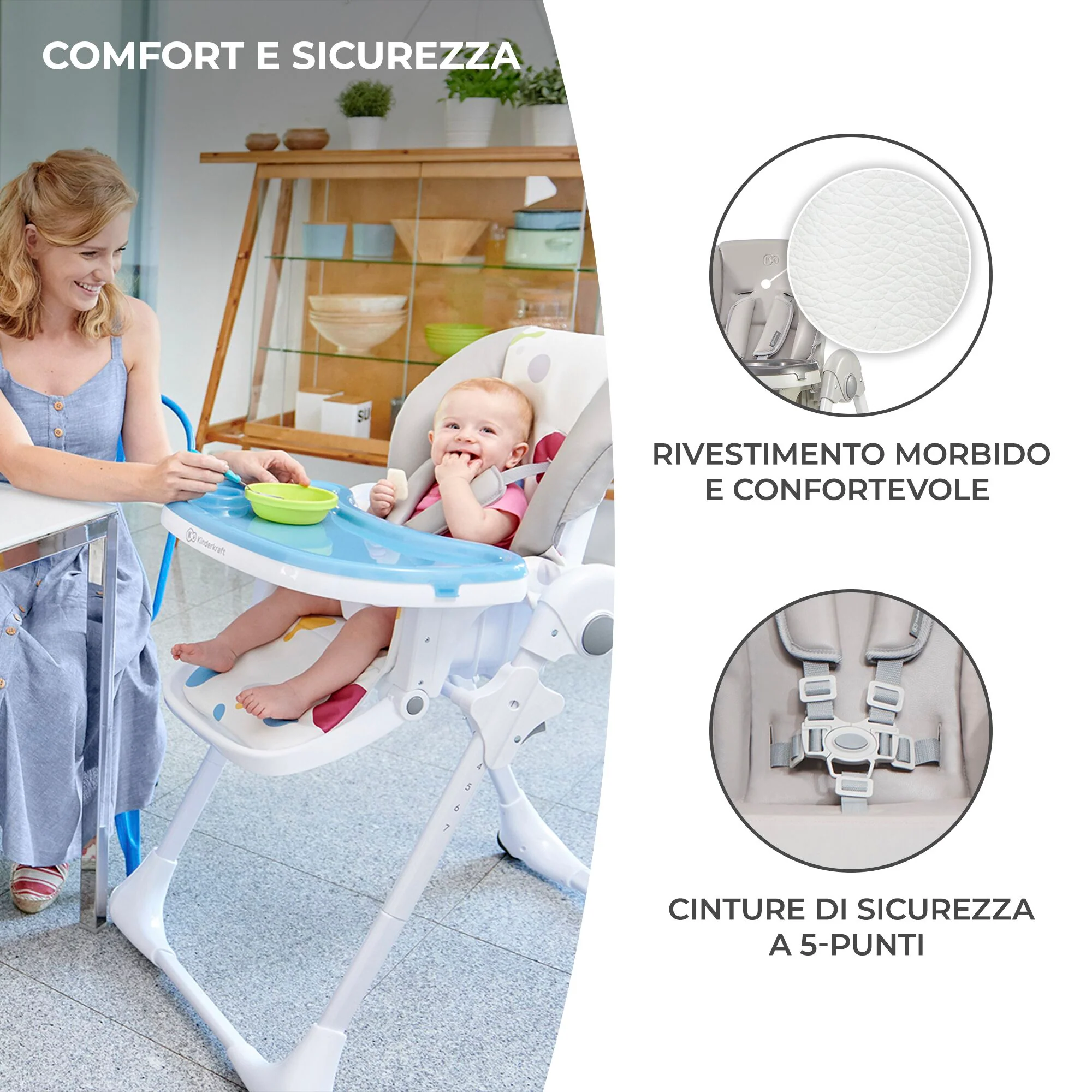 Kinderkraft Seggiolone Yummy - Image 7