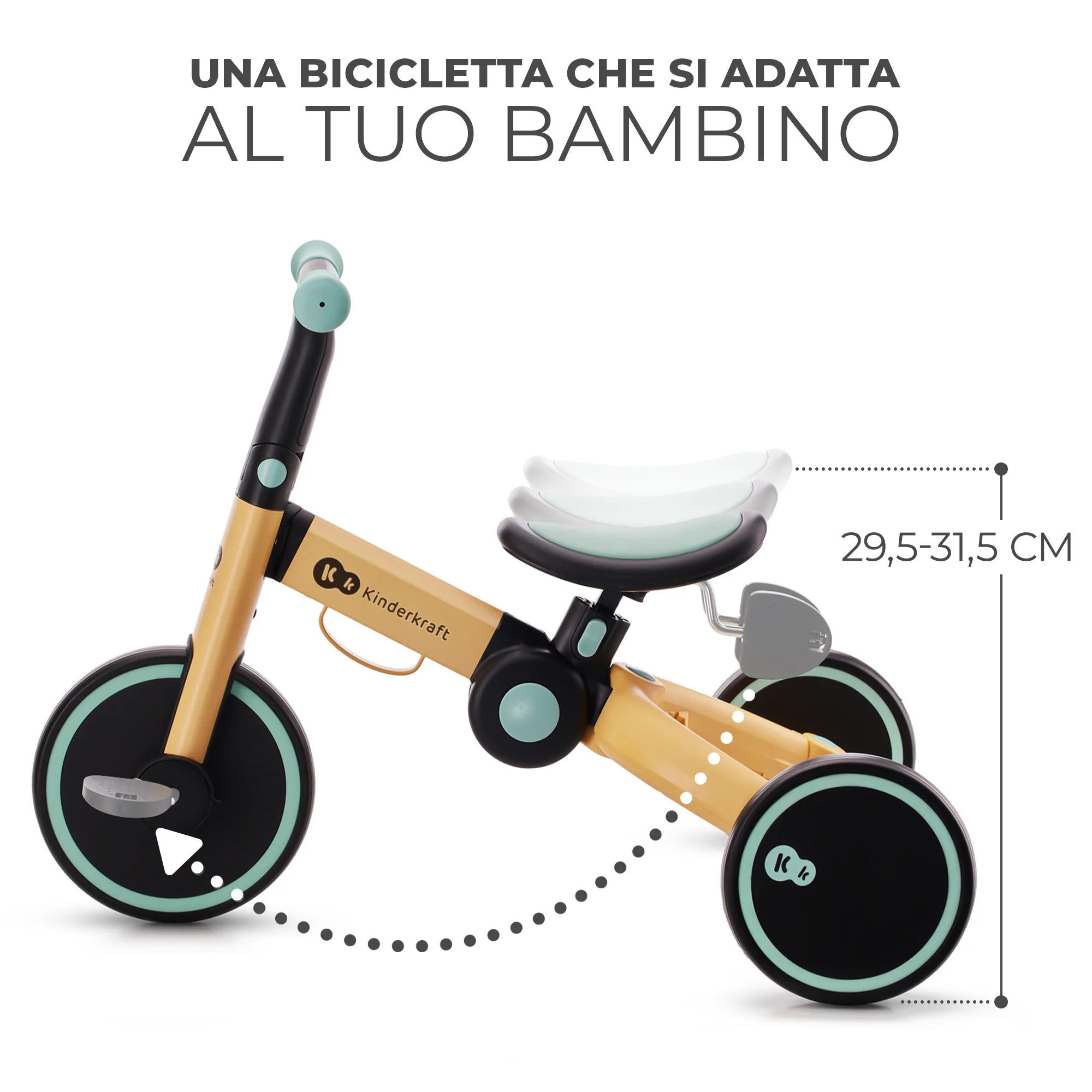 Kinderkraft Triciclo 3in1 4Trike +12 mesi - Image 14