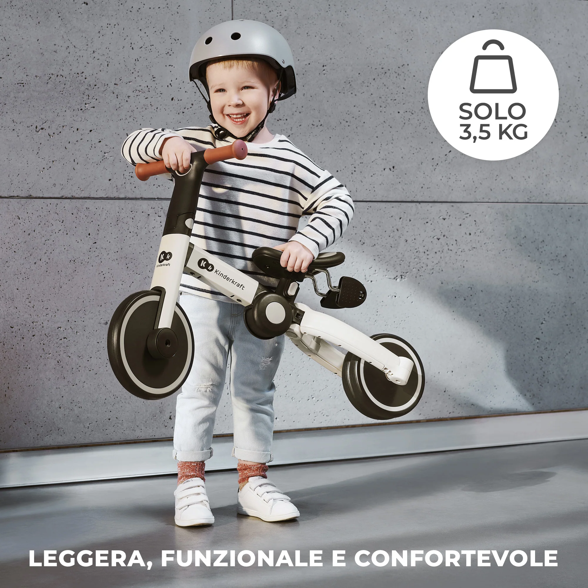 Kinderkraft Triciclo 3in1 4Trike +12 mesi - Image 4