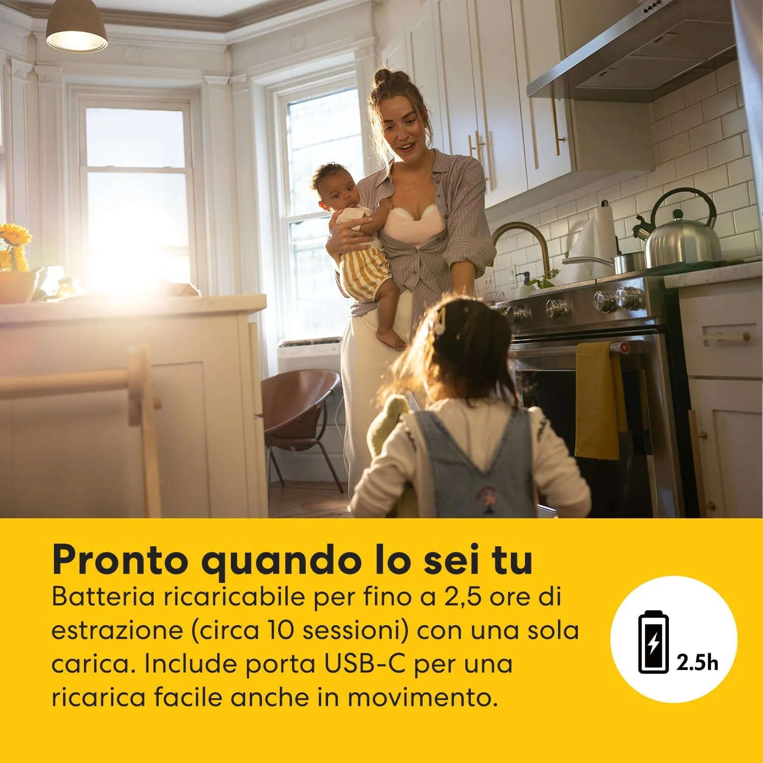 Medela Tiralatte Elettrico Indossabile Doppio Motion InBra - Image 7
