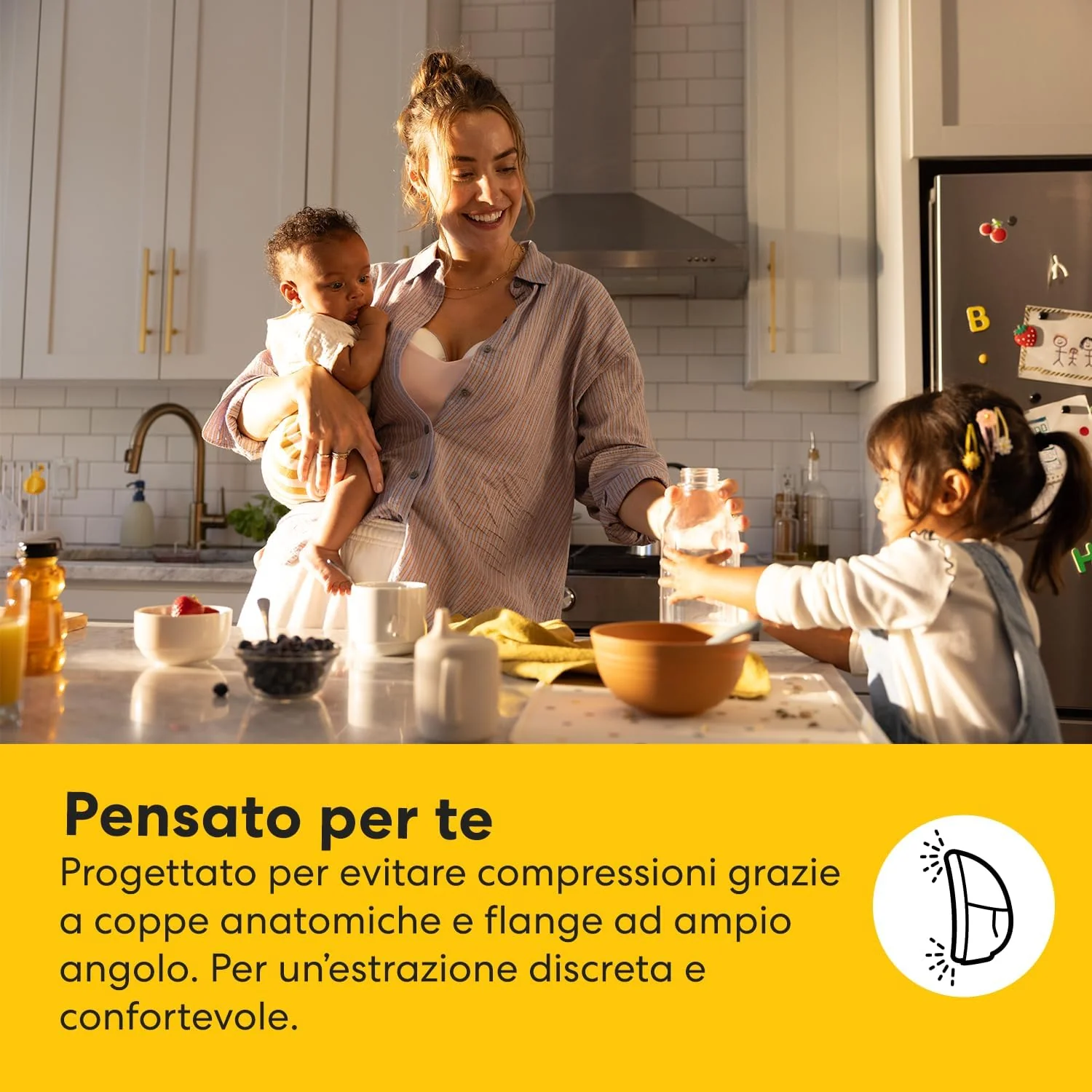 Medela Tiralatte Elettrico Indossabile Doppio Motion InBra - Image 9