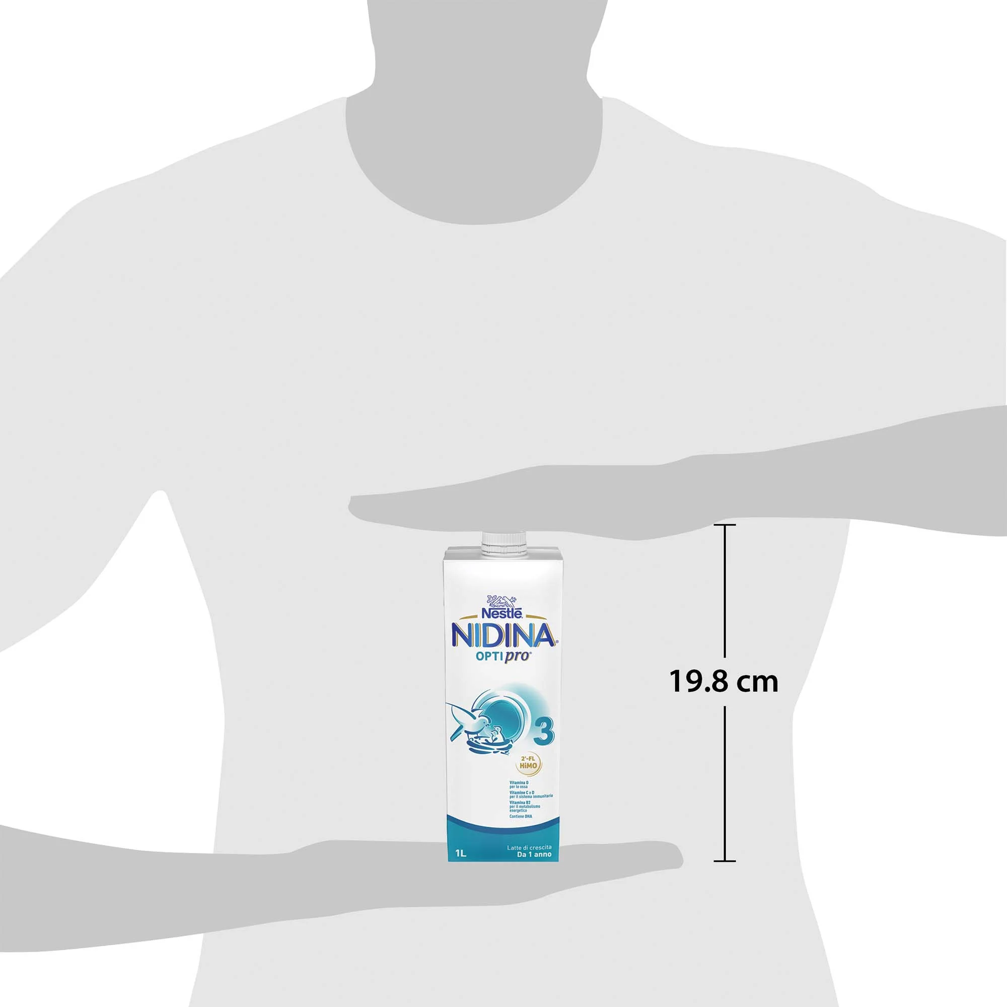 Nestlé Nidina Optipro Latte di Crescita 3 liquido 1 L - Image 7