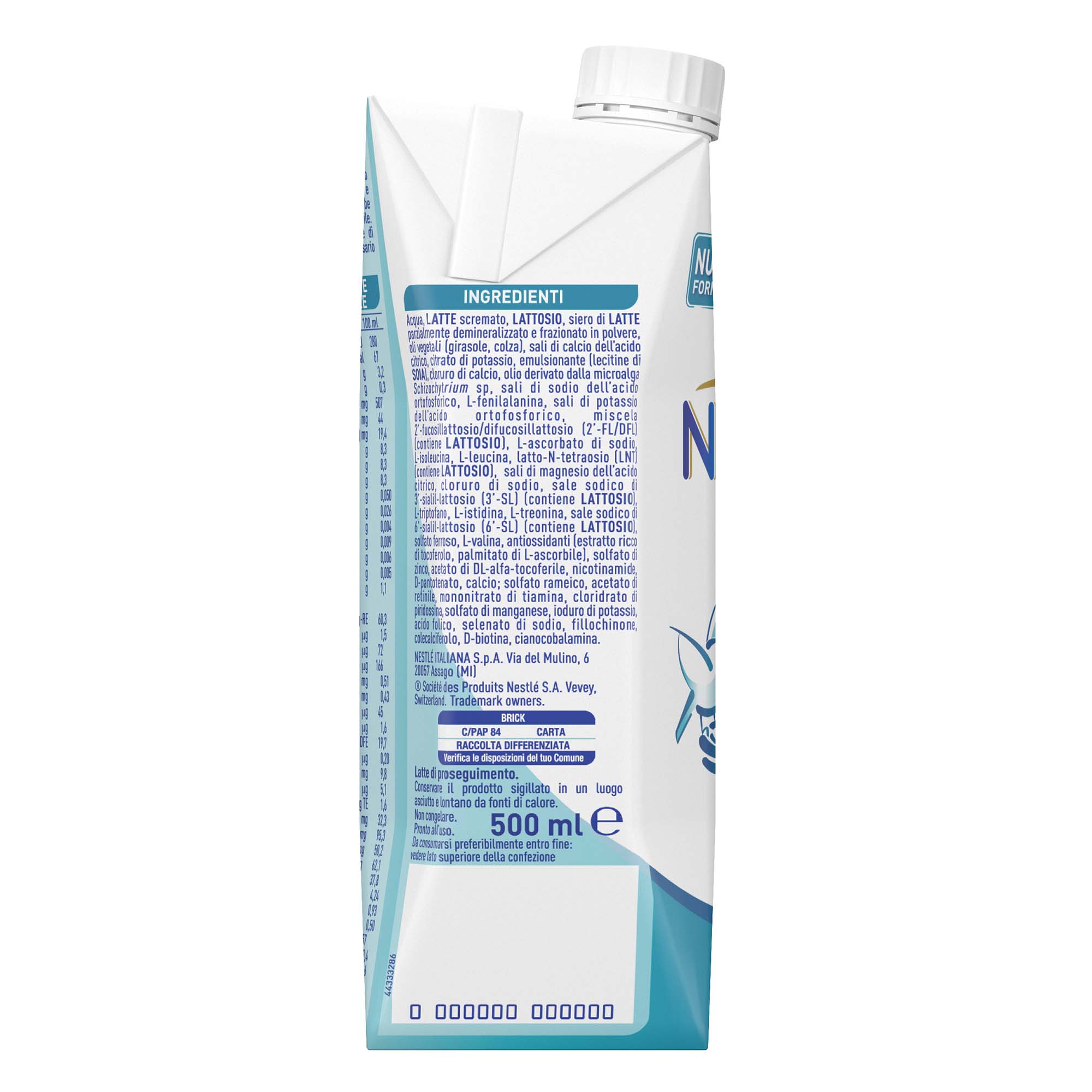 Nestlé Nidina Optipro Latte di Proseguimento 2 liquido 500 ml - Image 3