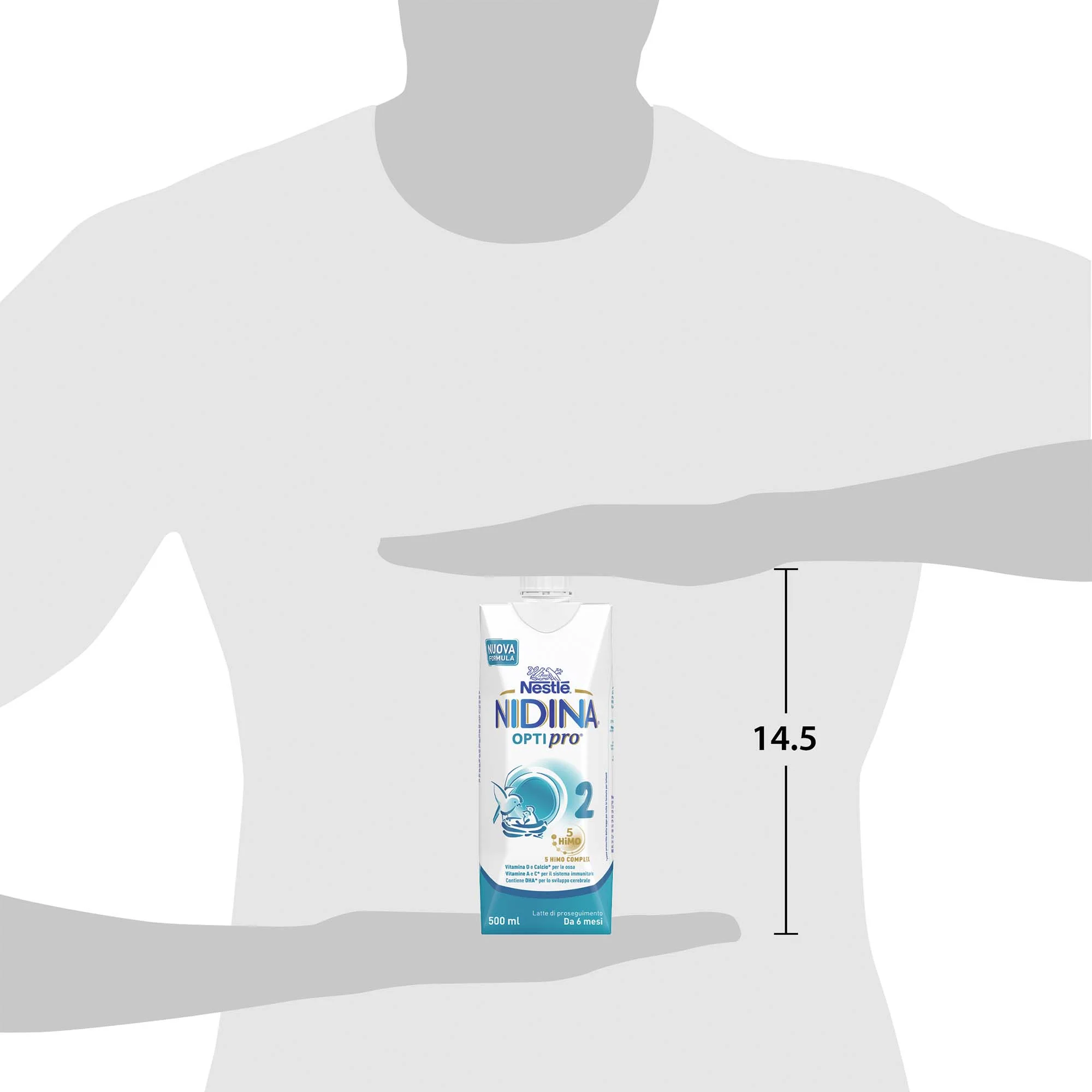 Nestlé Nidina Optipro Latte di Proseguimento 2 liquido 500 ml - Image 6