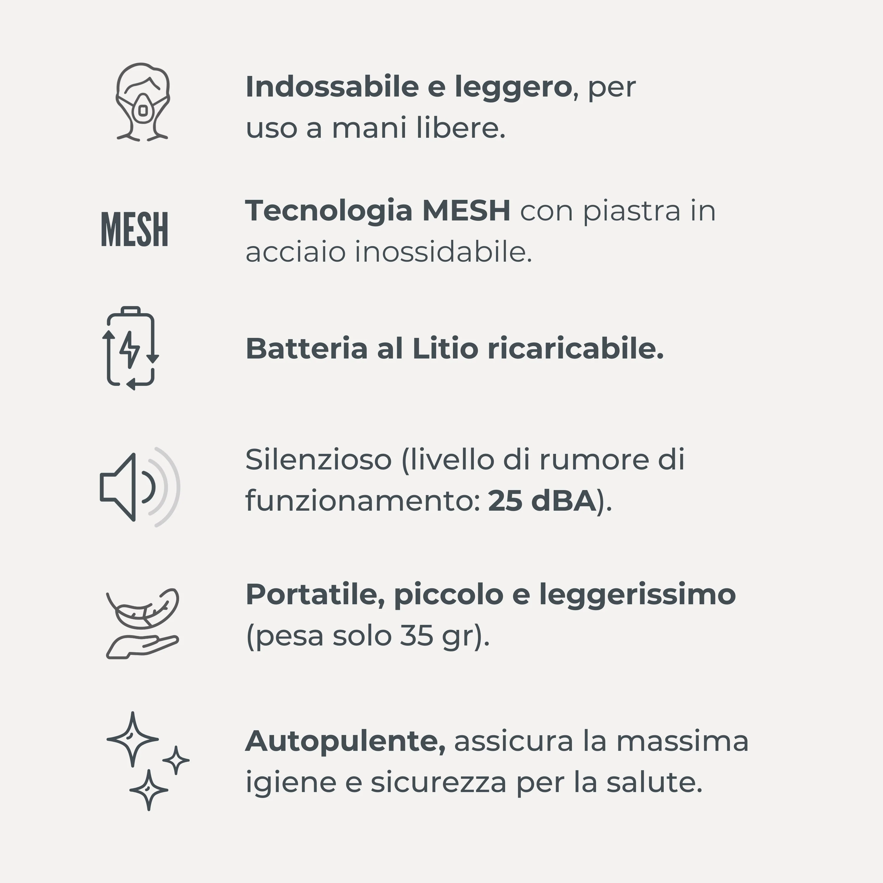 Nuvita Aerosol Mesh Indossabile - Image 3