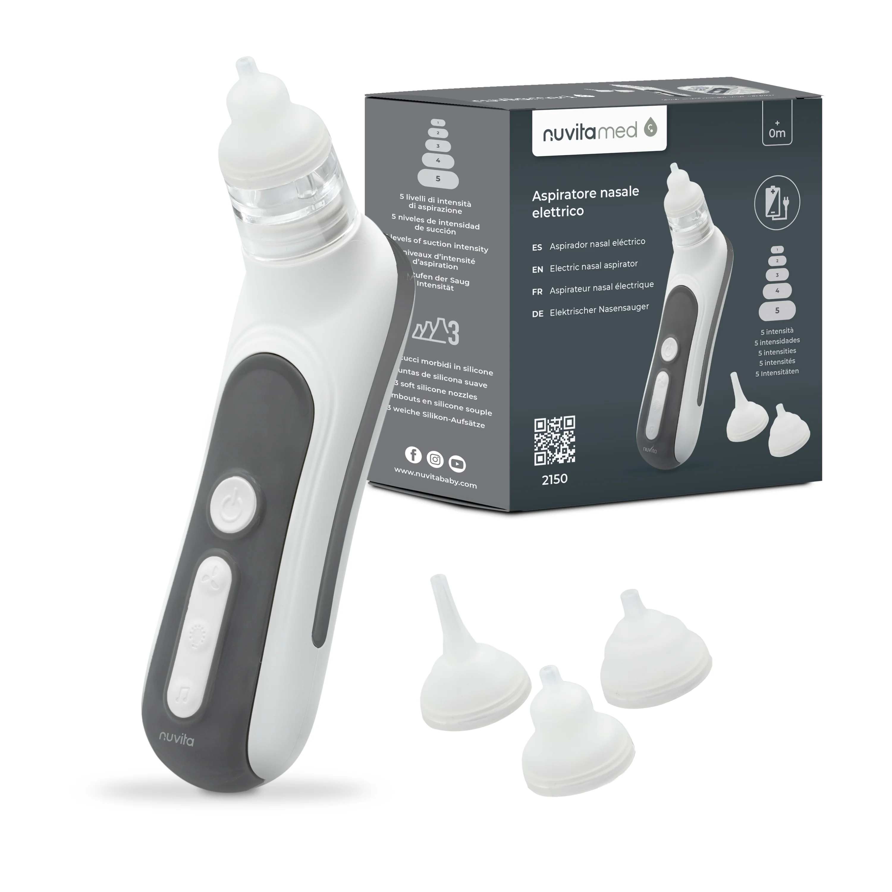 Nuvita Aspiratore Nasale Elettrico - Image 2