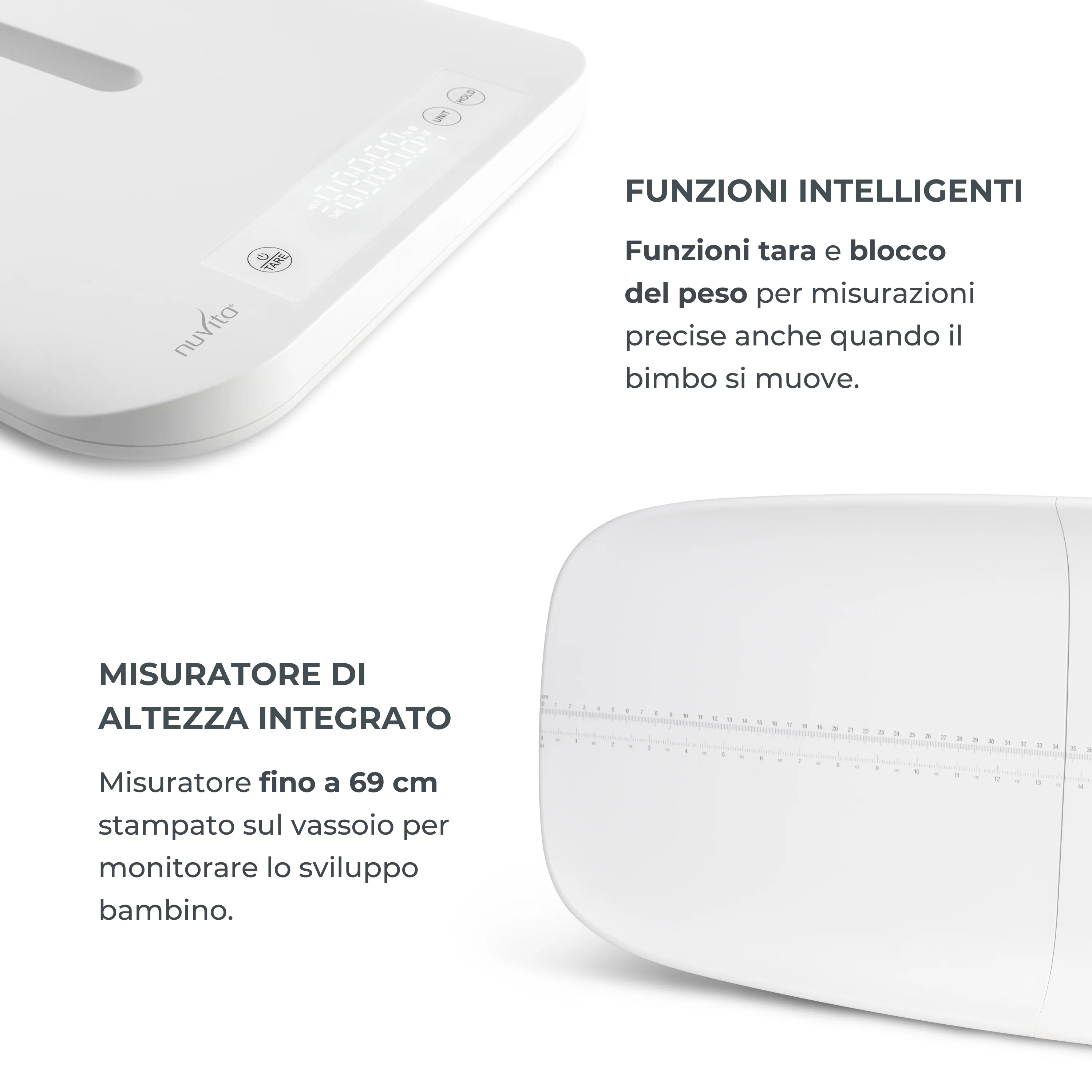 Nuvita Bilancia Smart Neonati e Gravidanza PrimiPesi Mum & Baby - Image 8