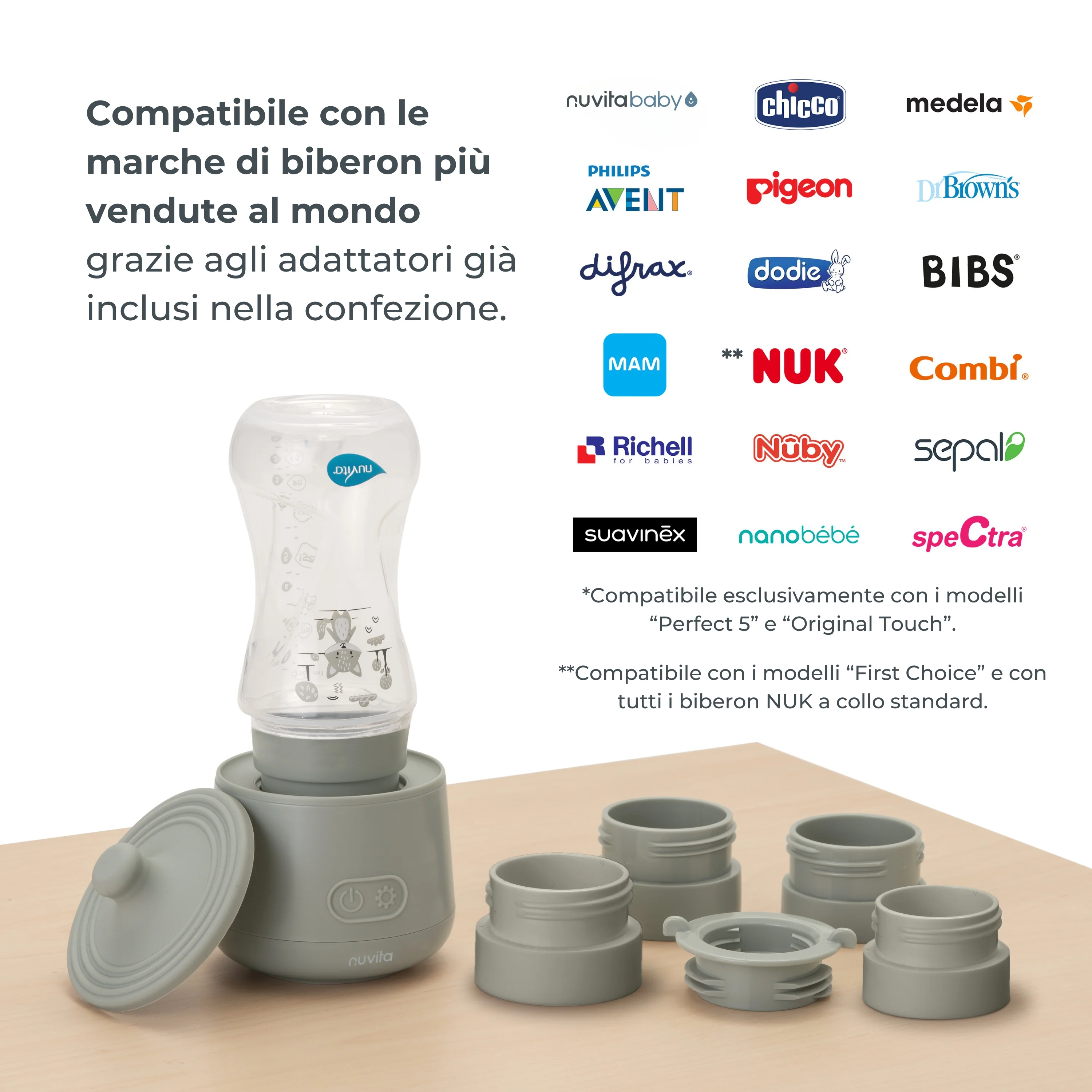 Nuvita Scaldabiberon Portatile Universale Warm'n'Go - Image 6