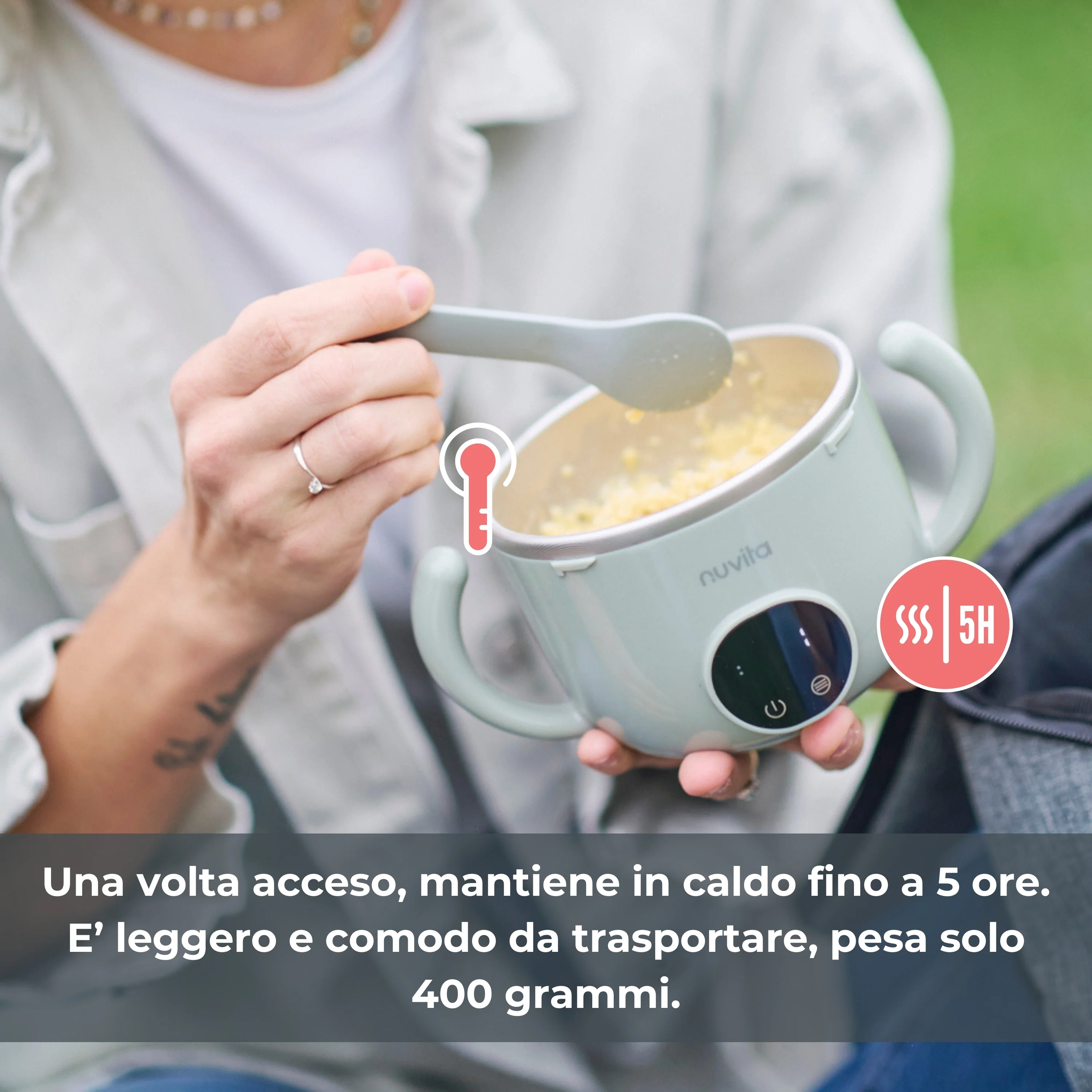 Nuvita Scaldapappa Portatile e Pastorizzatore Pappa'n'Go - Image 4