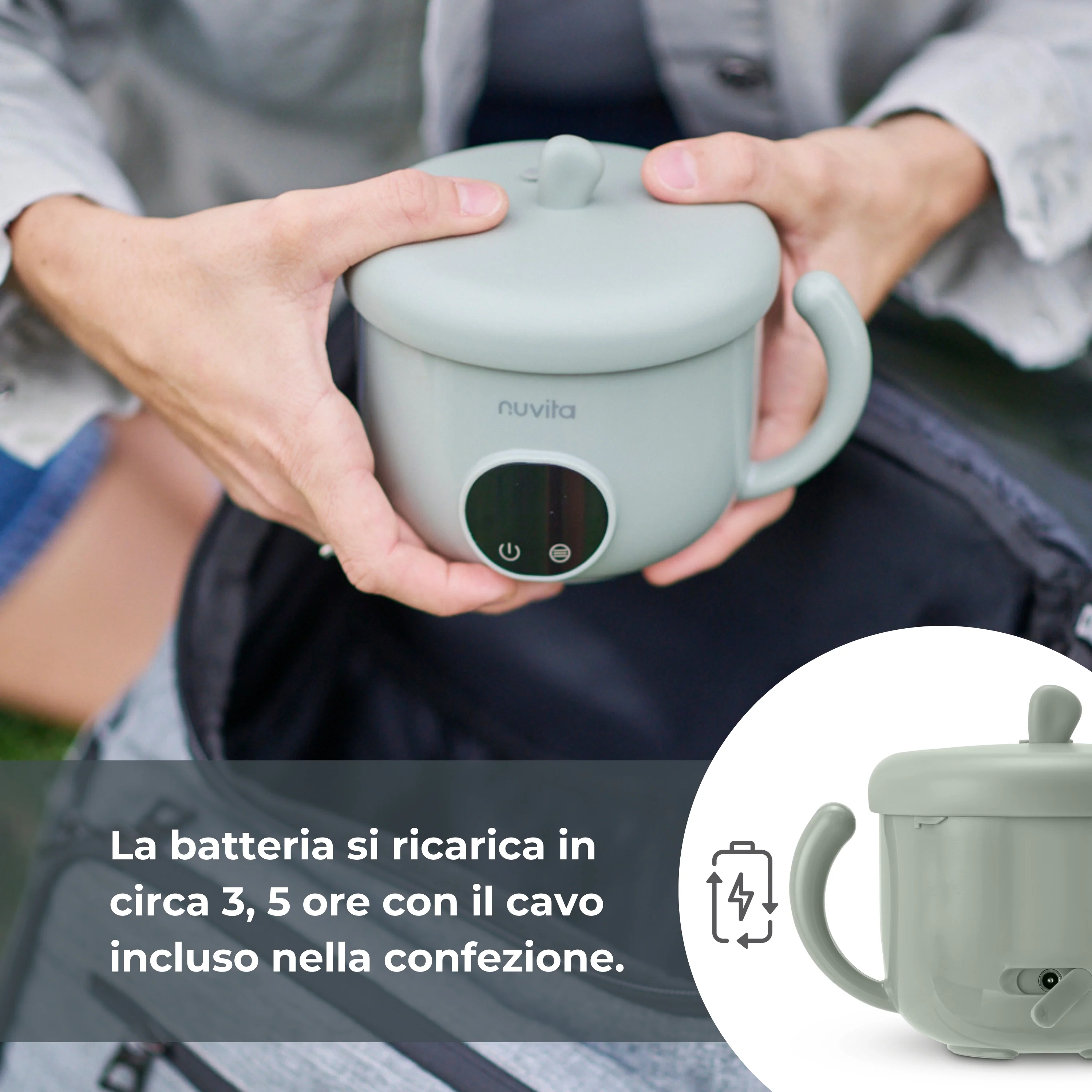 Nuvita Scaldapappa Portatile e Pastorizzatore Pappa'n'Go - Image 7