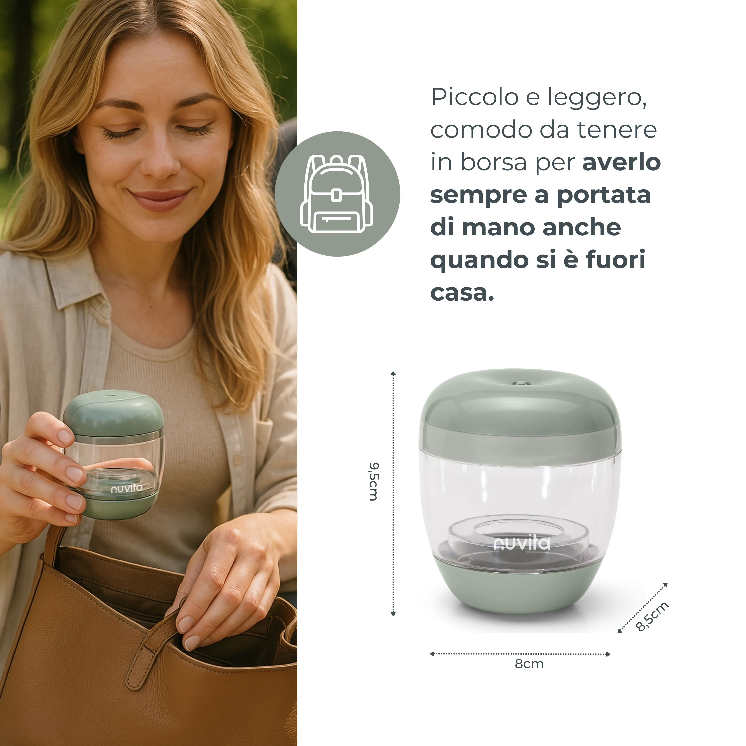 Nuvita Sterilizzatore Portatile UV MellyPlus - Image 6
