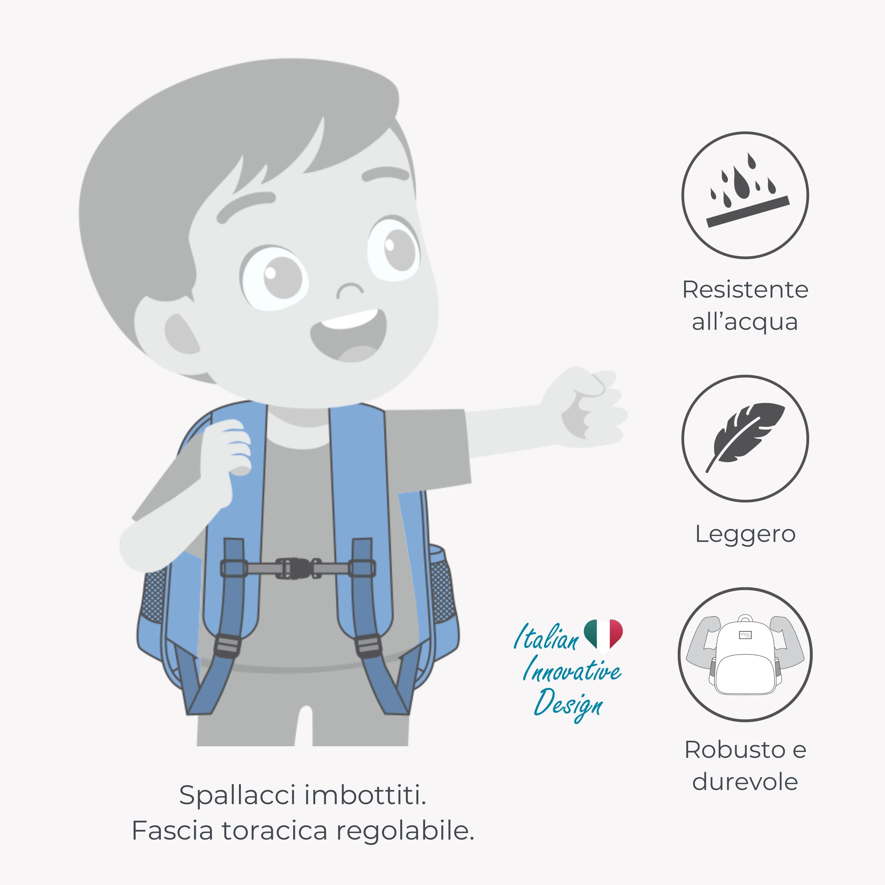 Nuvita Zaino Grande 3-6 anni KiddieKit - Image 8