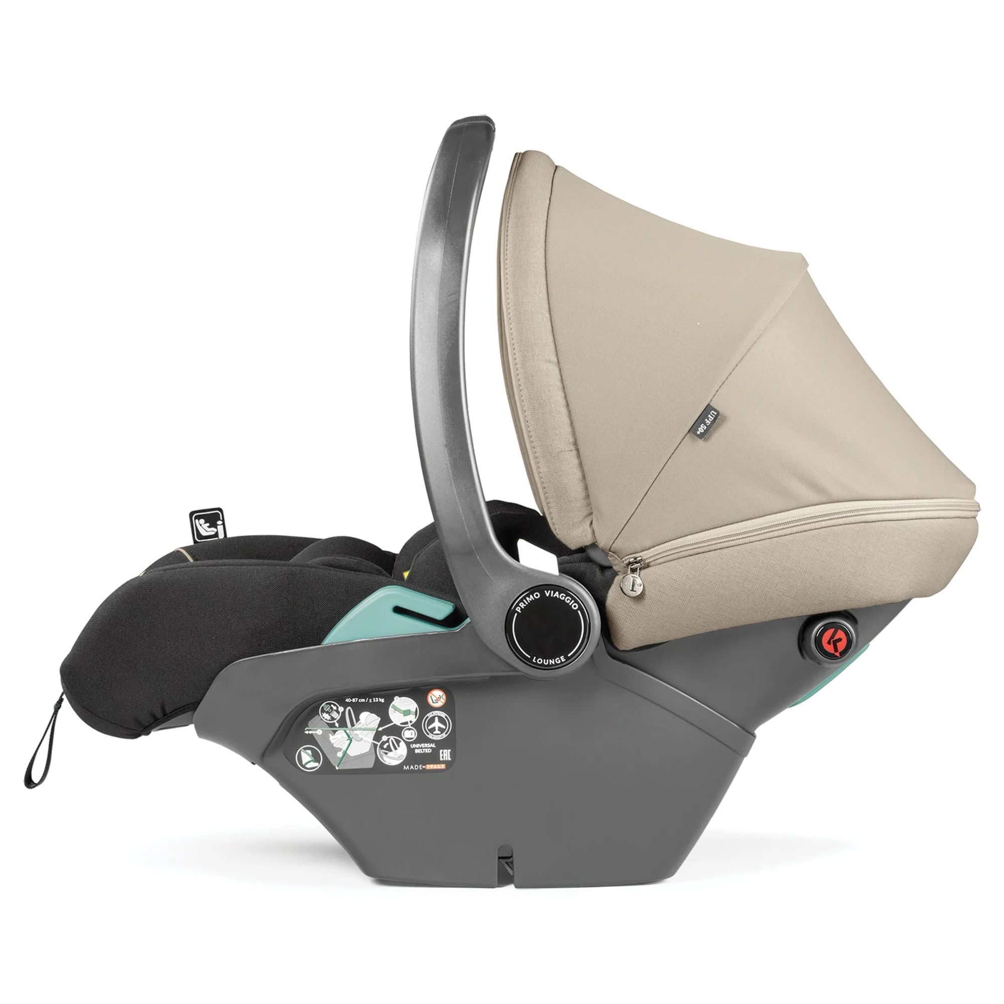 Peg Perego Seggiolino Auto Reclinabile Primo Viaggio Lounge i-Size 40-87 cm - Image 15