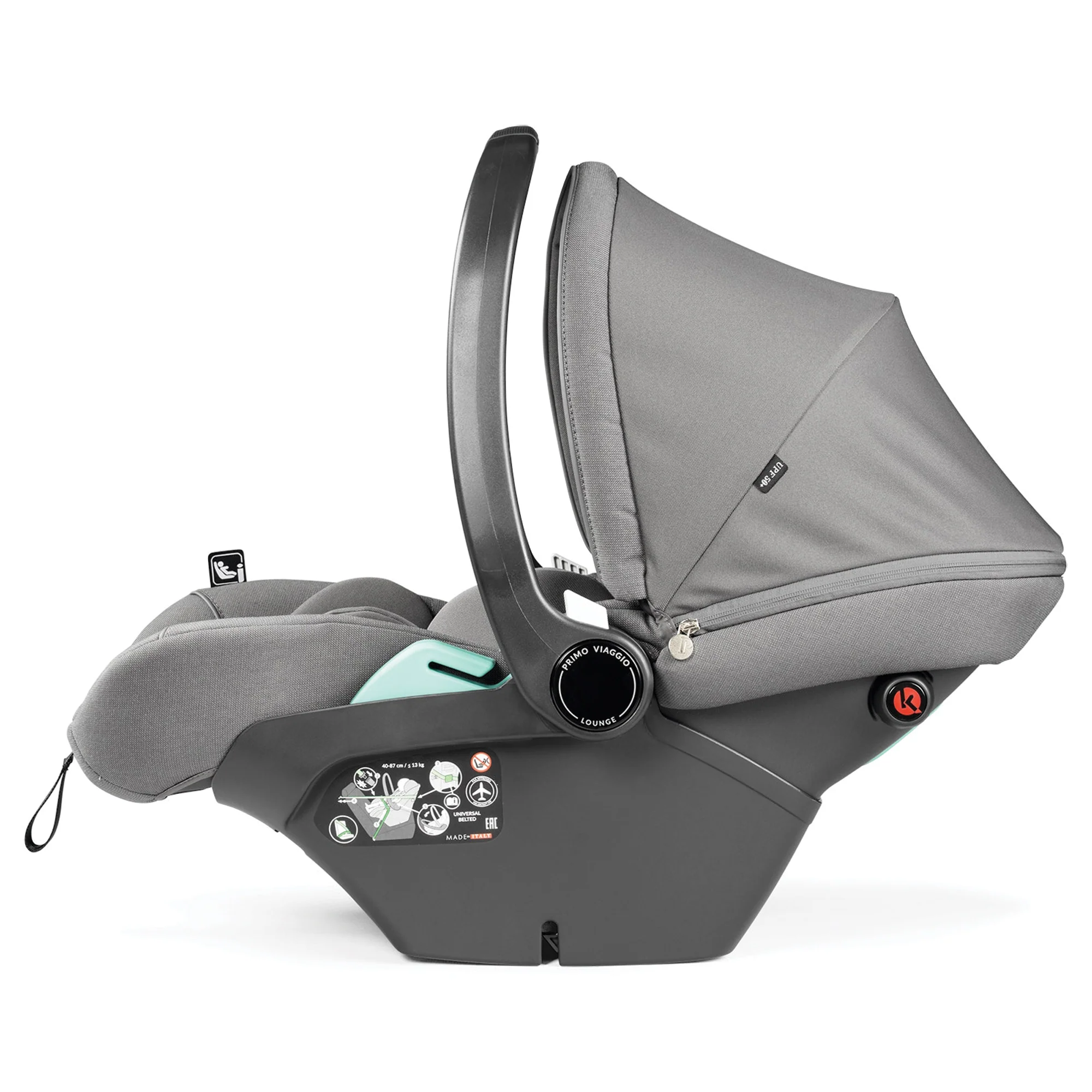 Peg Perego Seggiolino Auto Reclinabile Primo Viaggio Lounge i-Size 40-87 cm - Image 5