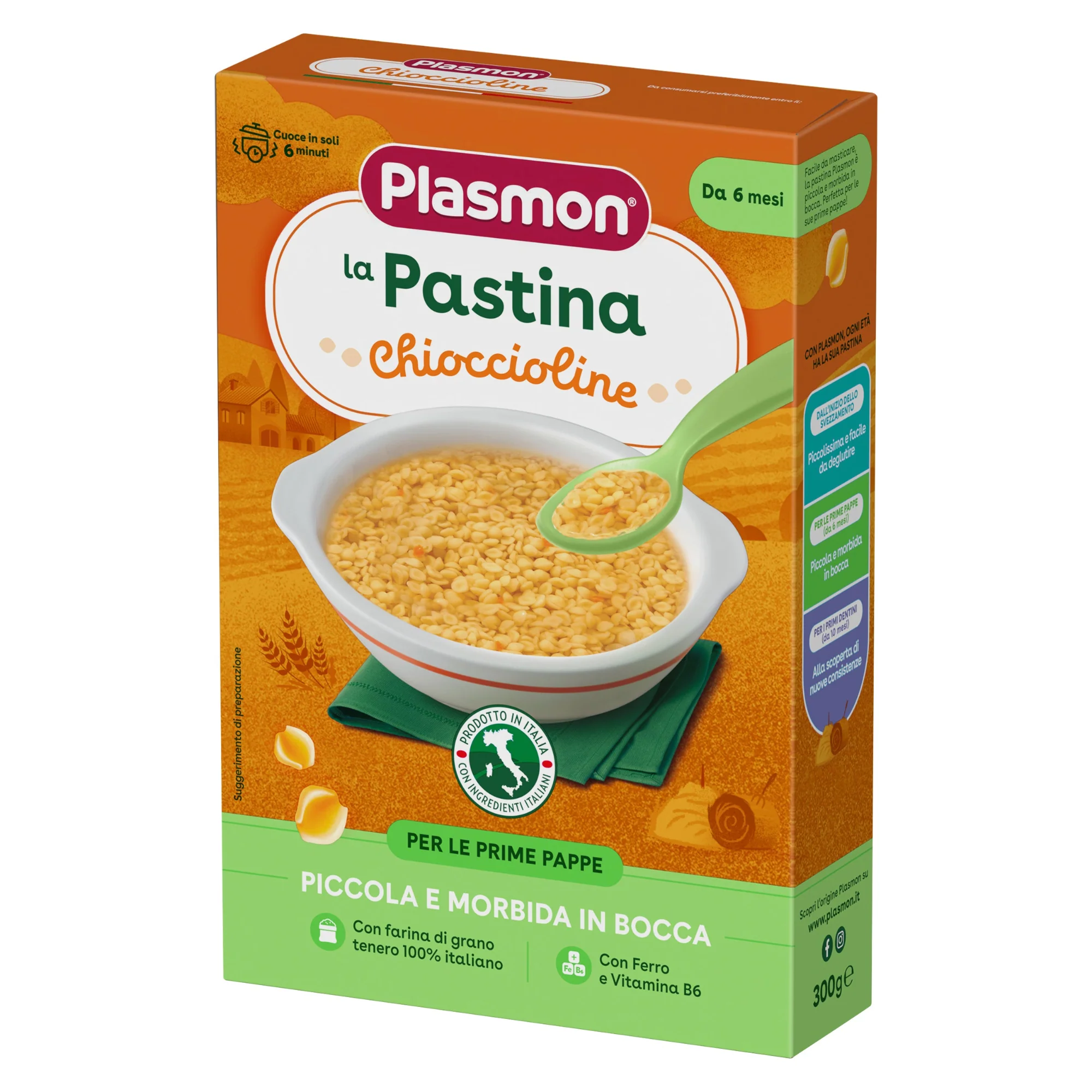 Plasmon Pastina Chioccioline 300 g