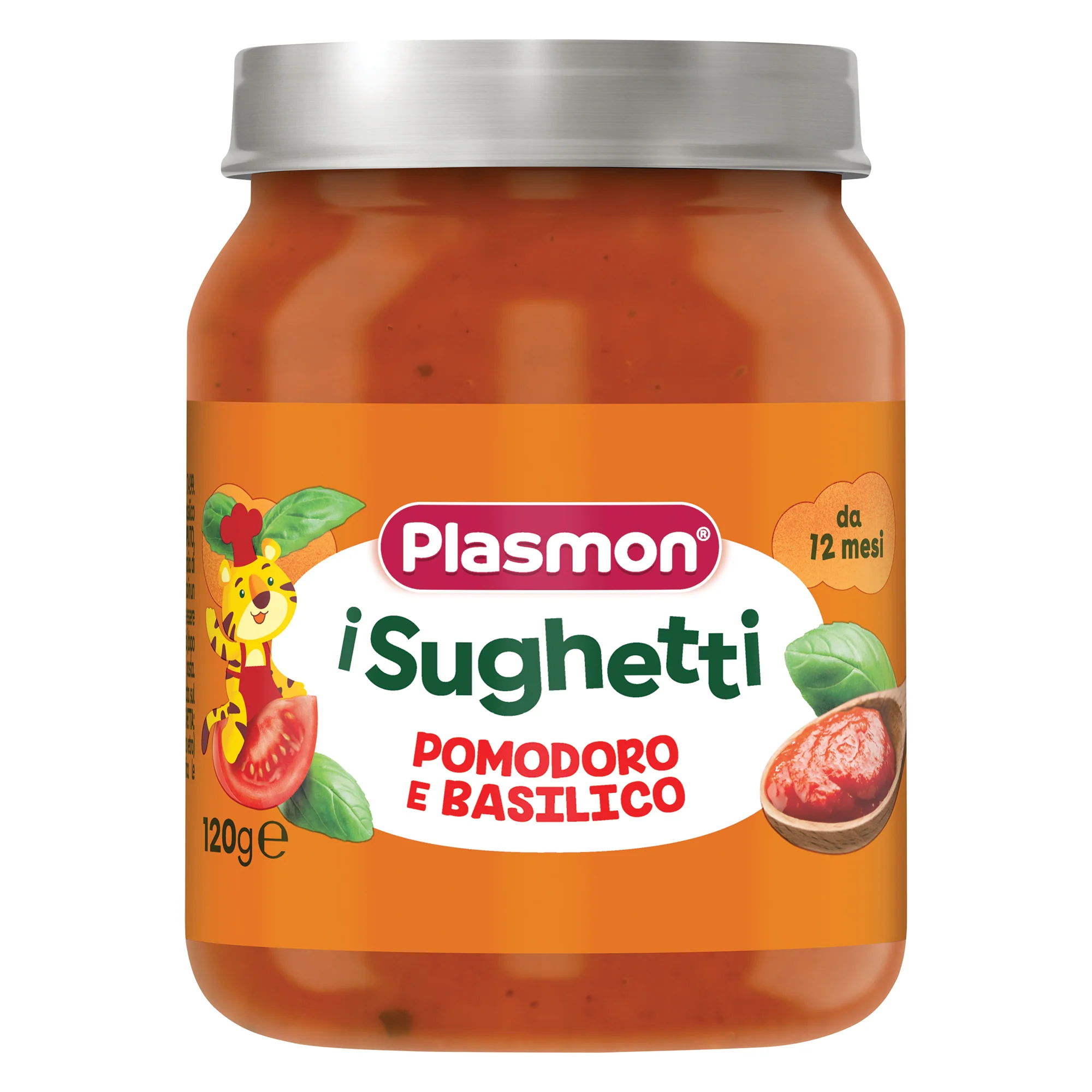 Plasmon Sughetto Pomodoro e Basilico 120 g
